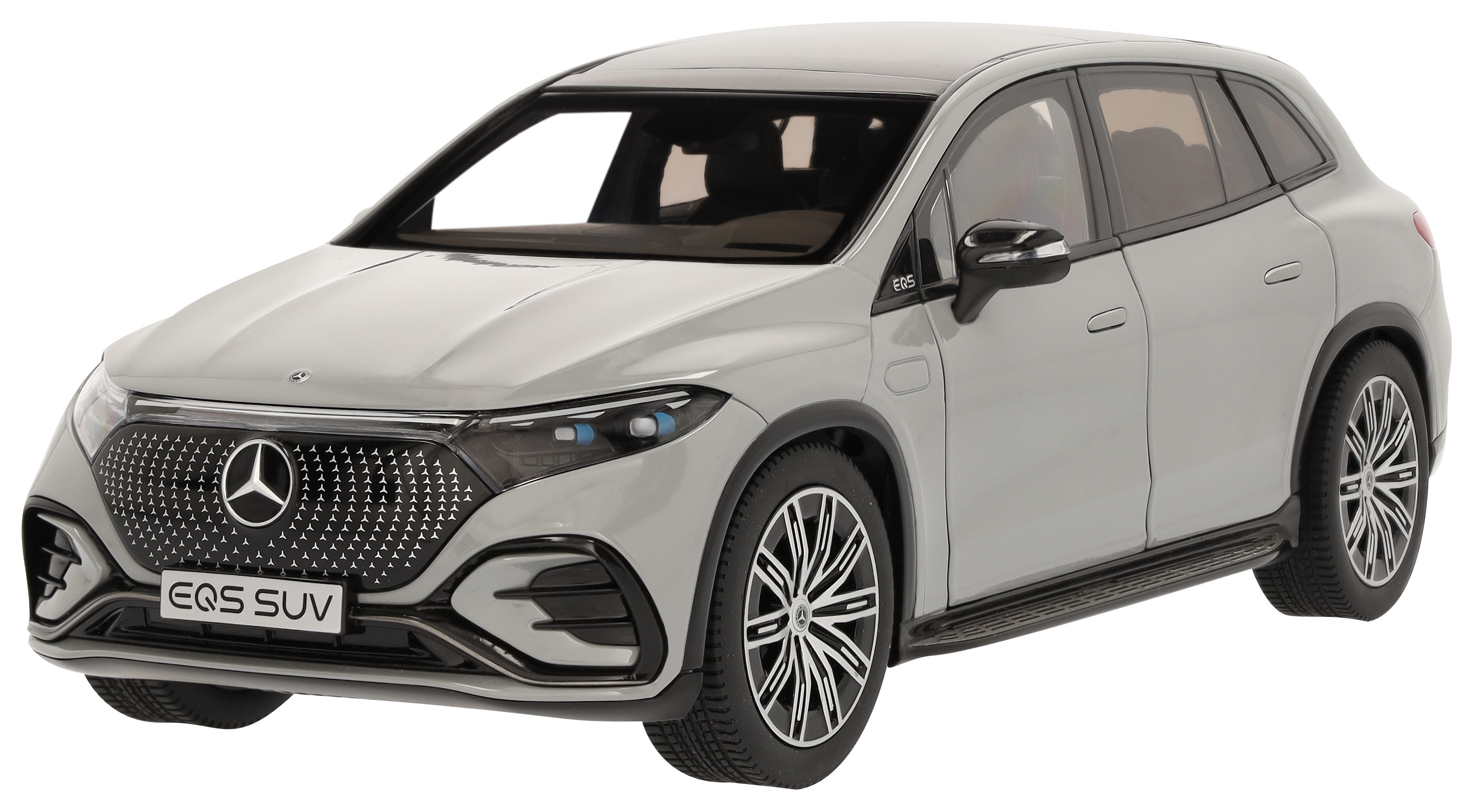 EQS SUV, AMG Line, X296 - MANUFAKTUR gris alpin standard, NZG, 1:18