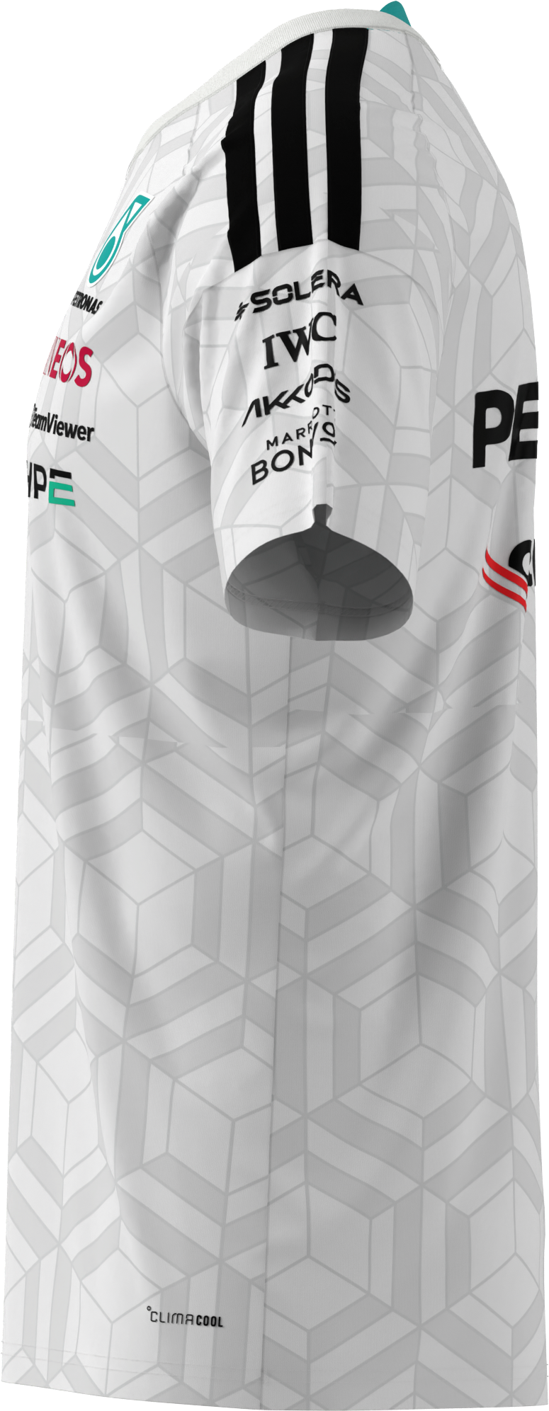 T-shirt homme, Pilote, Mercedes-AMG F1 - blanc, S