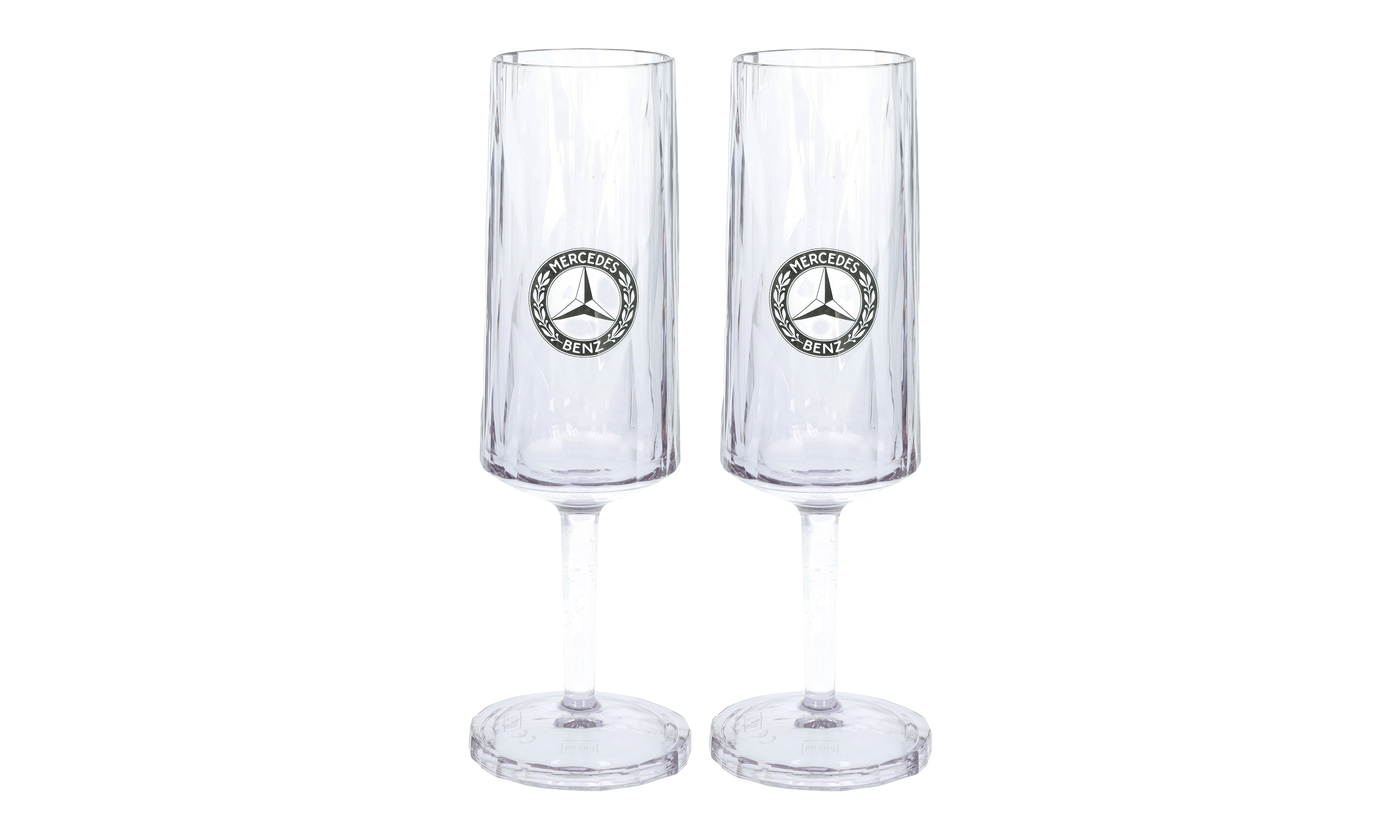 Lot de verres Superglas, Jeu de 4 - transparent, PETG, 2 x 100 ml, 2 x 250 ml, koziol