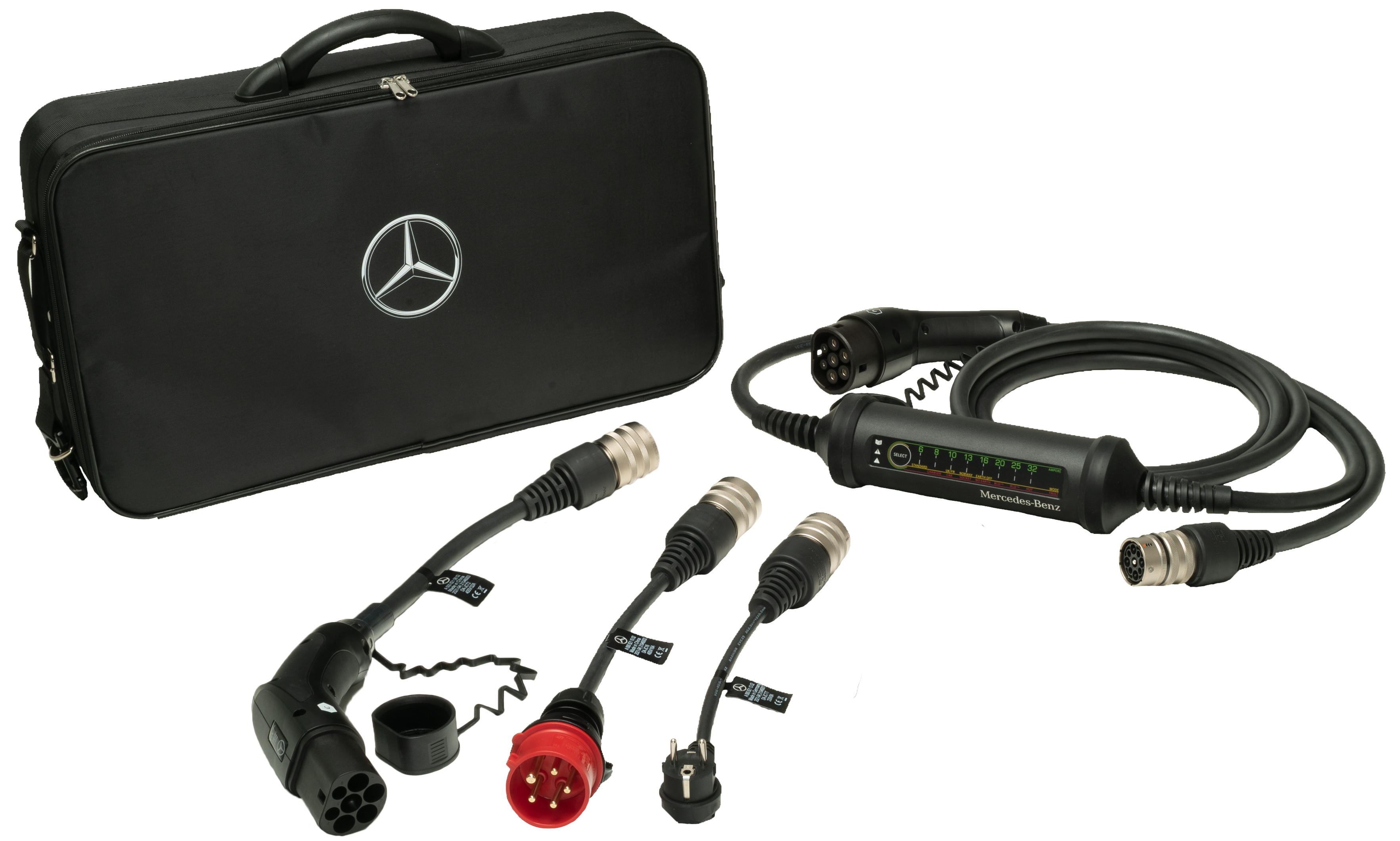 Système de charge flexible, Kit EU, 32/triphasé - noir