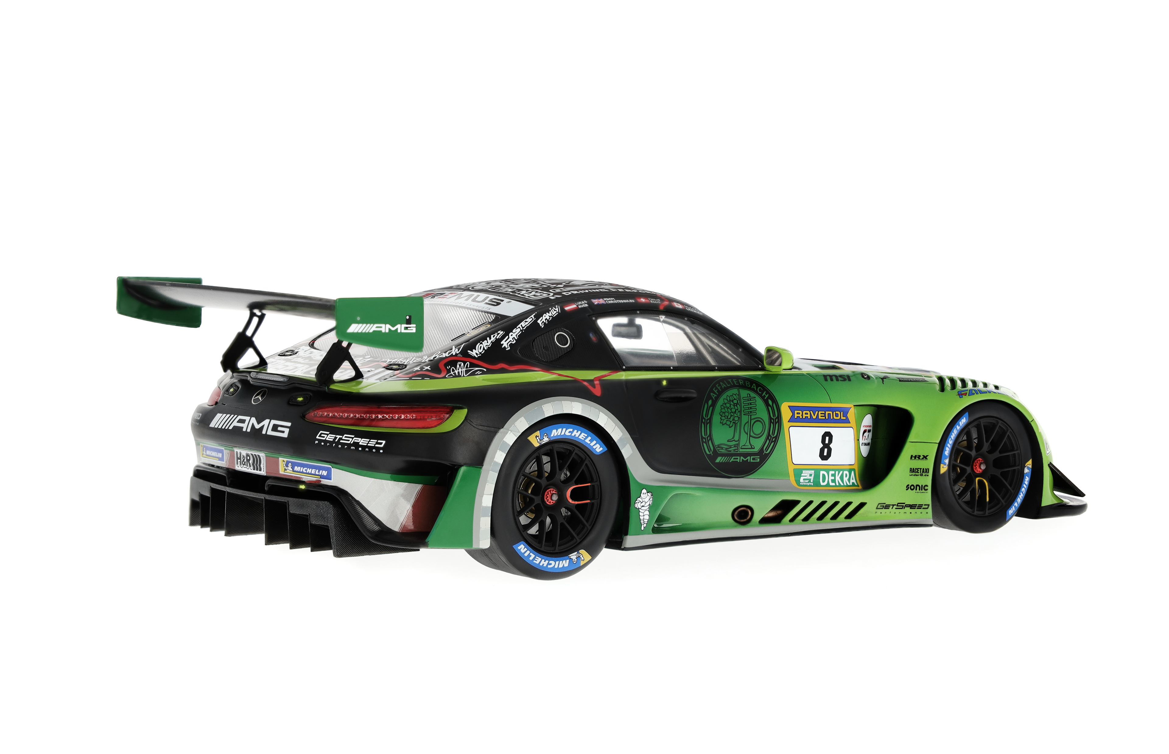 Mercedes-AMG GT3, ADAC RAVENOL 24h Nürburgring 2024, C190 - vert clair magno, Minimax, 1:18