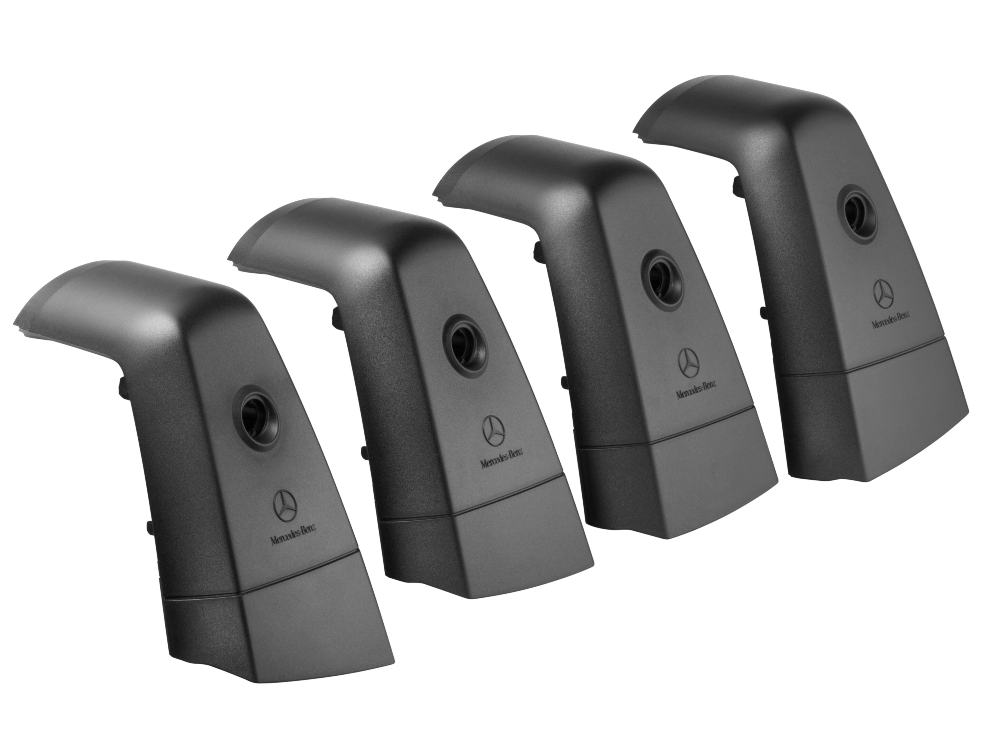 Capuchon extérieur pour barres de toit universelles, Alustyle - Matière plastique, noir