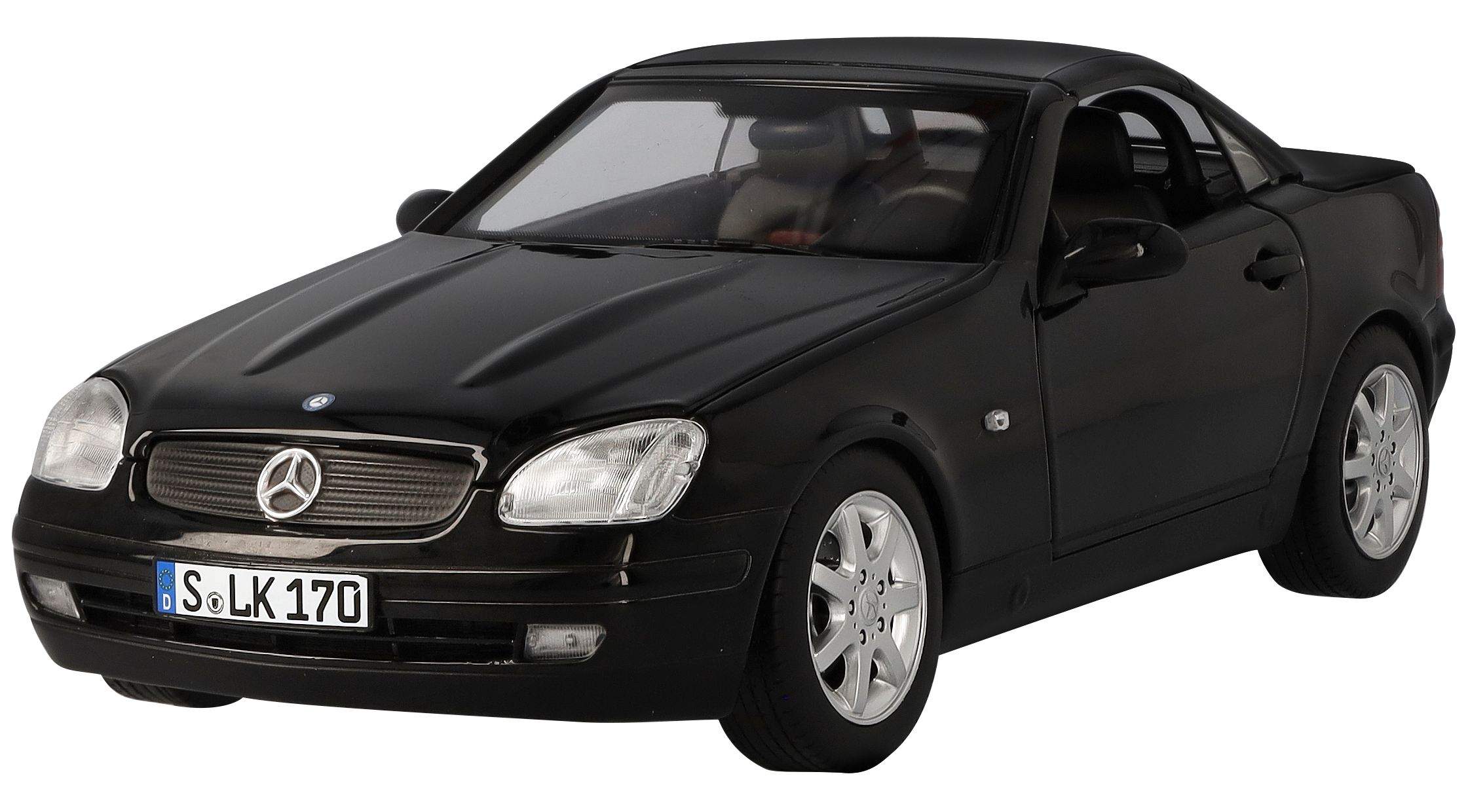 SLK 200 Roadster R170 (1996-2000) - noir, Norev, 1:18