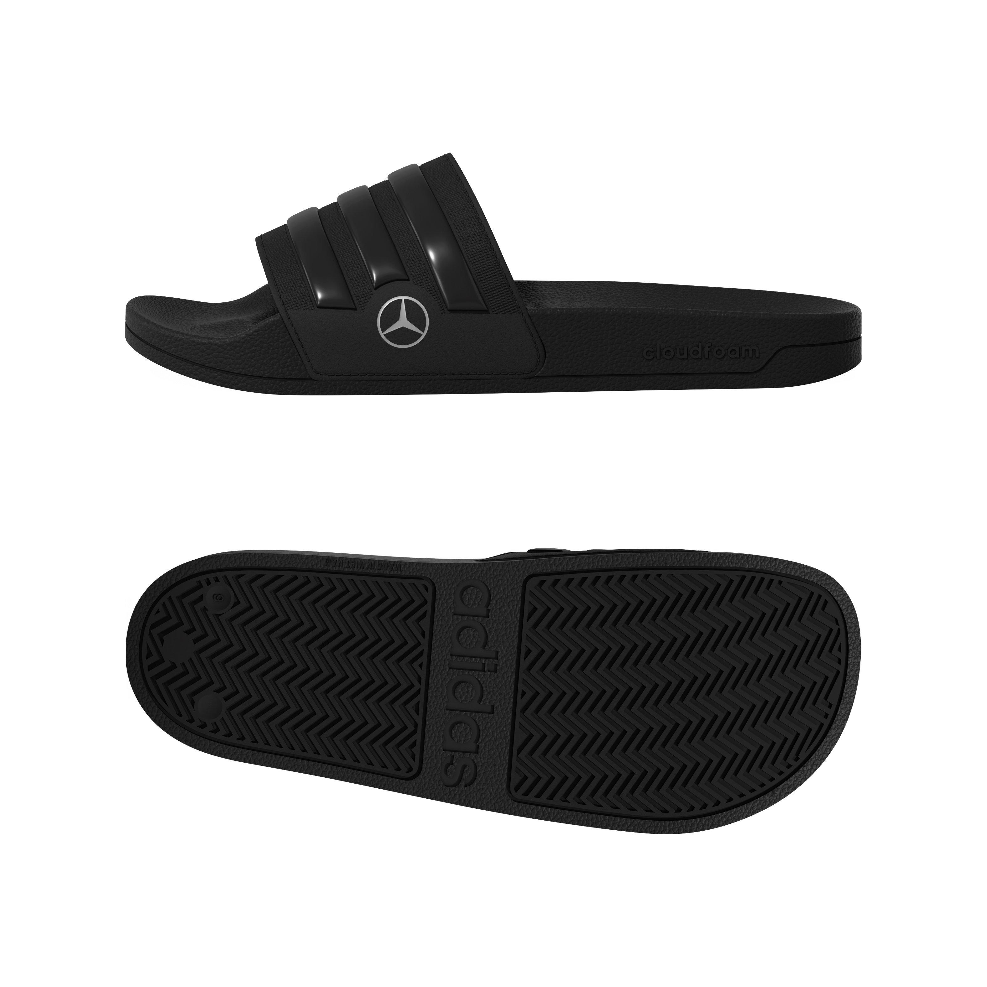 Chaussures de piscine, Adilette - noir, 5, adidas