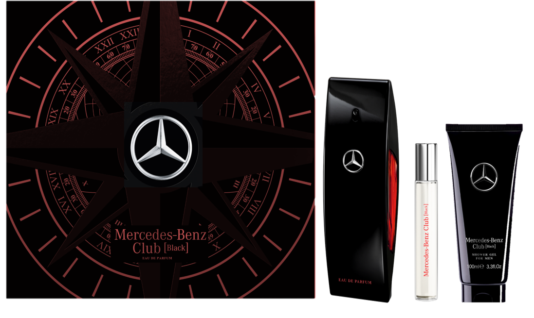 Coffret cadeau Club Black, EdP - pour hommes