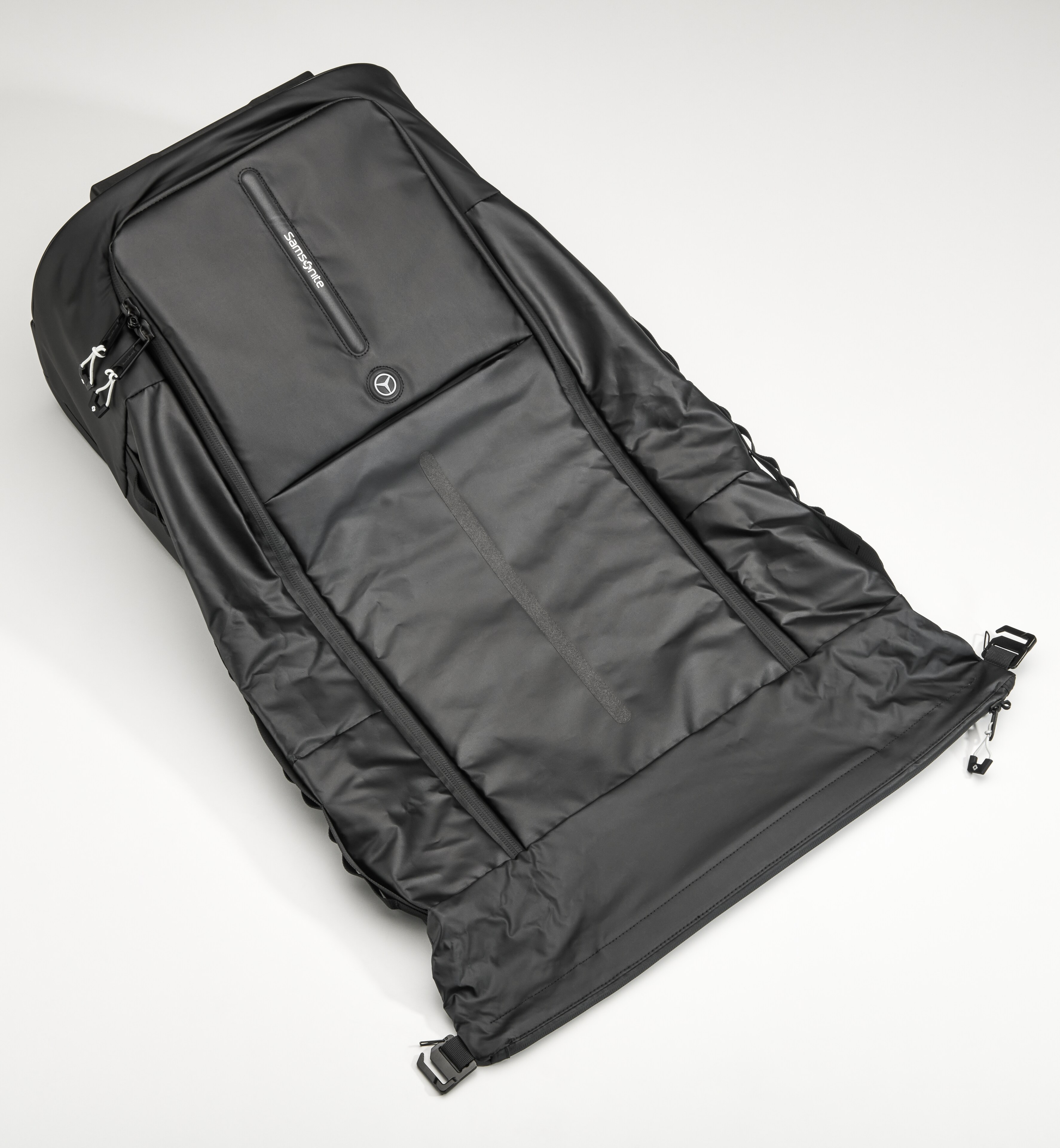 Sac trolley, pliable - noir, Polyamide (recyclé) / Polyester, Samsonite
