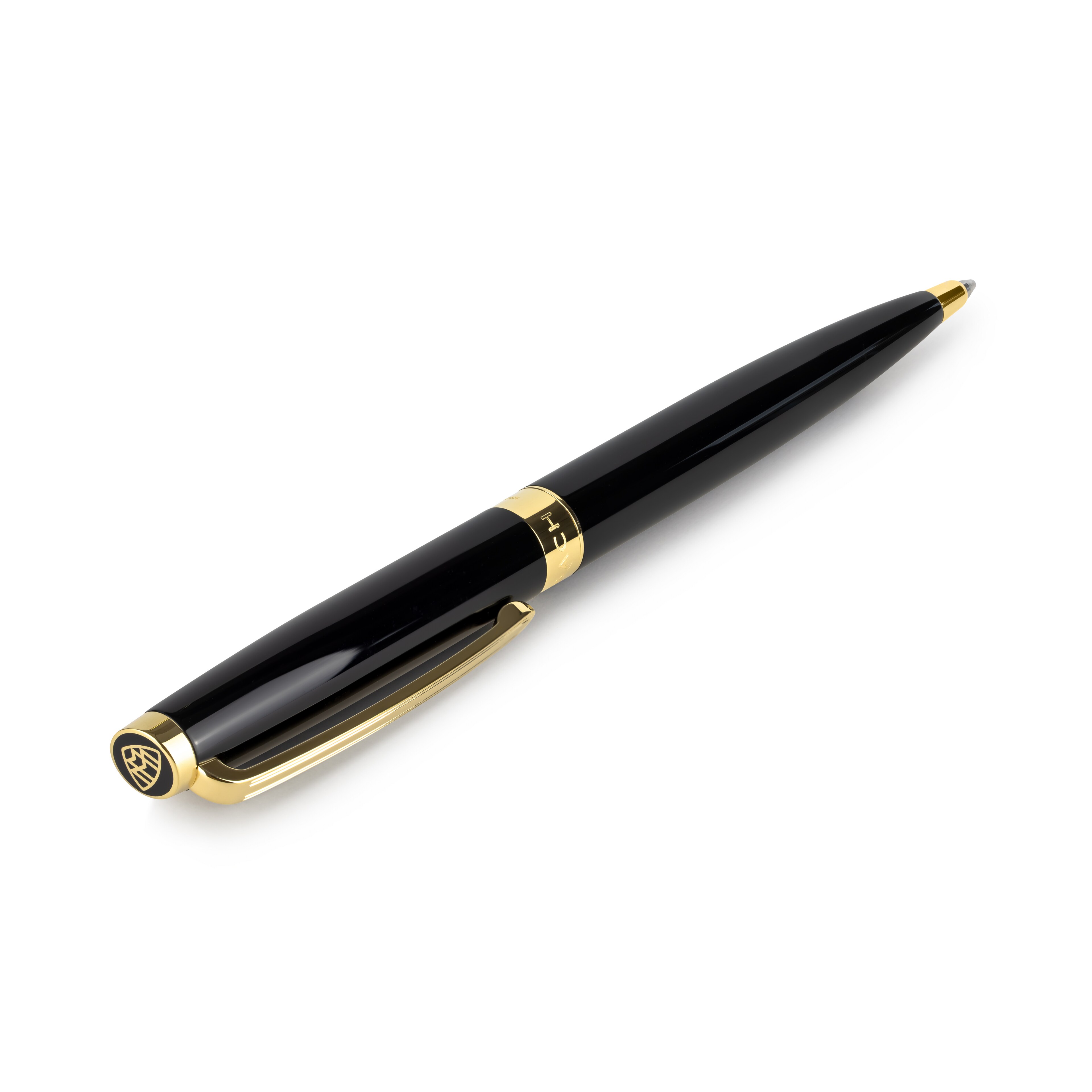 Stylo-bille, Mercedes-Maybach - noir / doré, Laiton, brillant