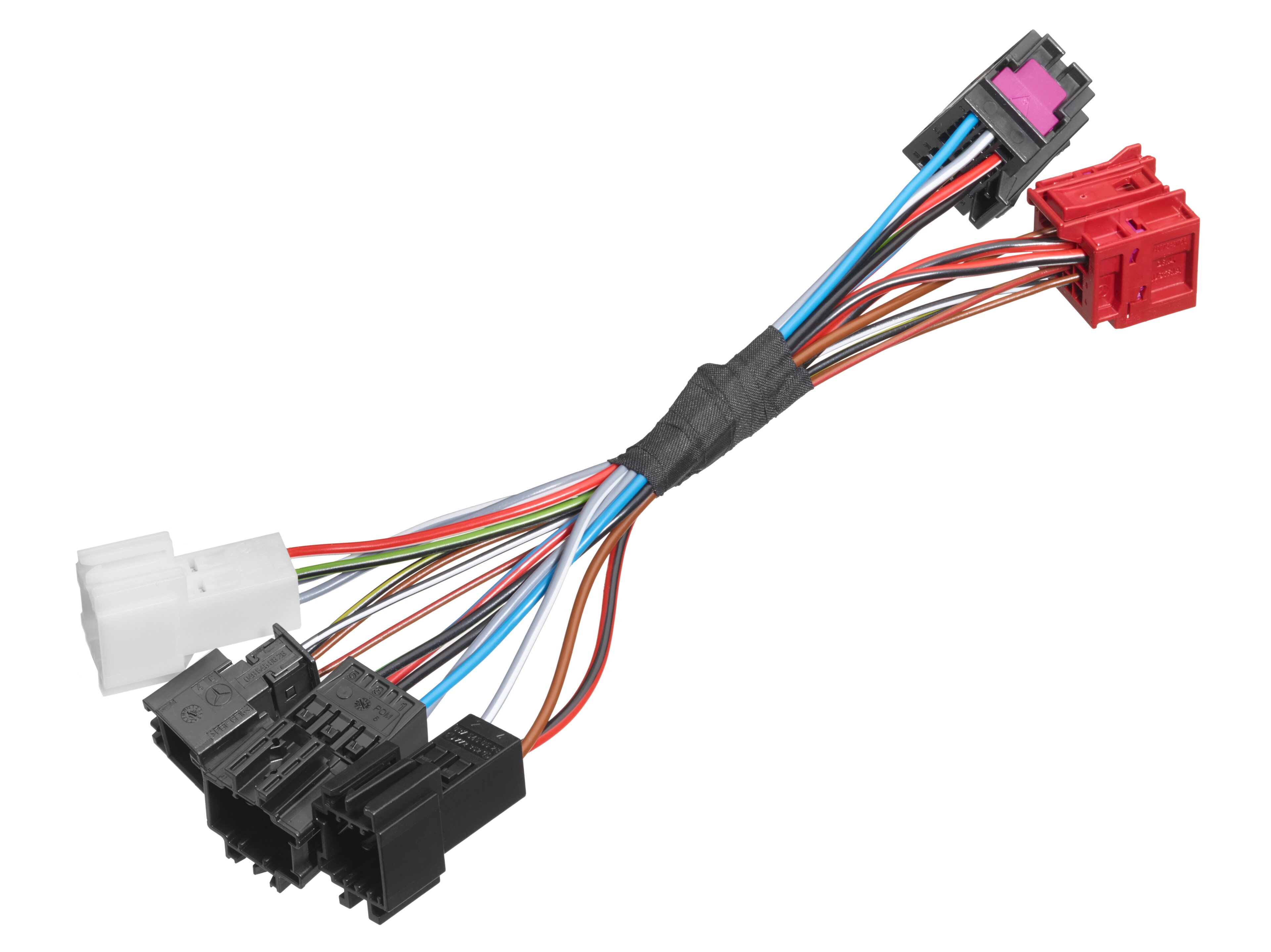 Kit électrique pour dispositif pour remorque, Faisceau de câbles adaptateur, LED - noir
