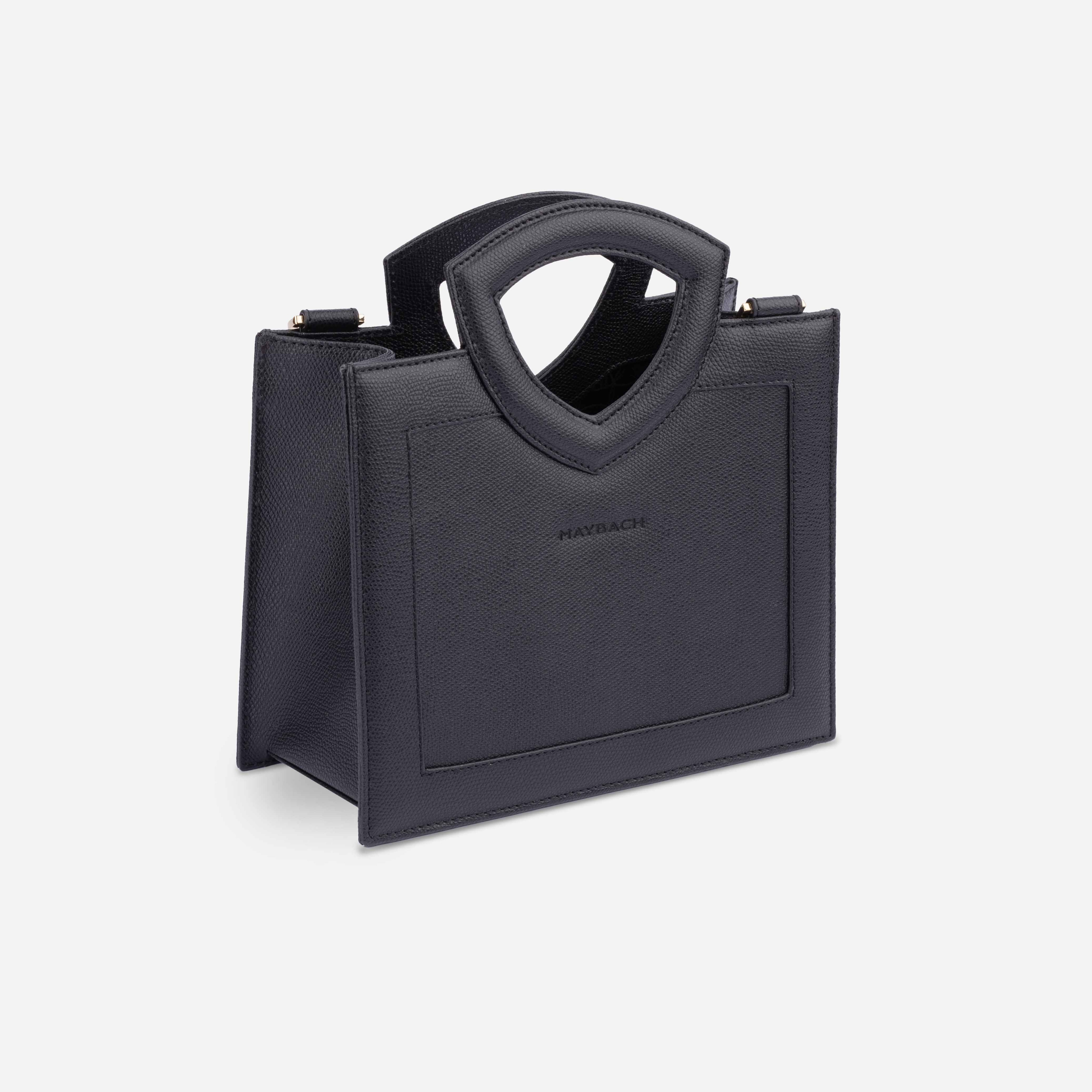 Sac à main femme, Mercedes-Maybach - noir, Cuir