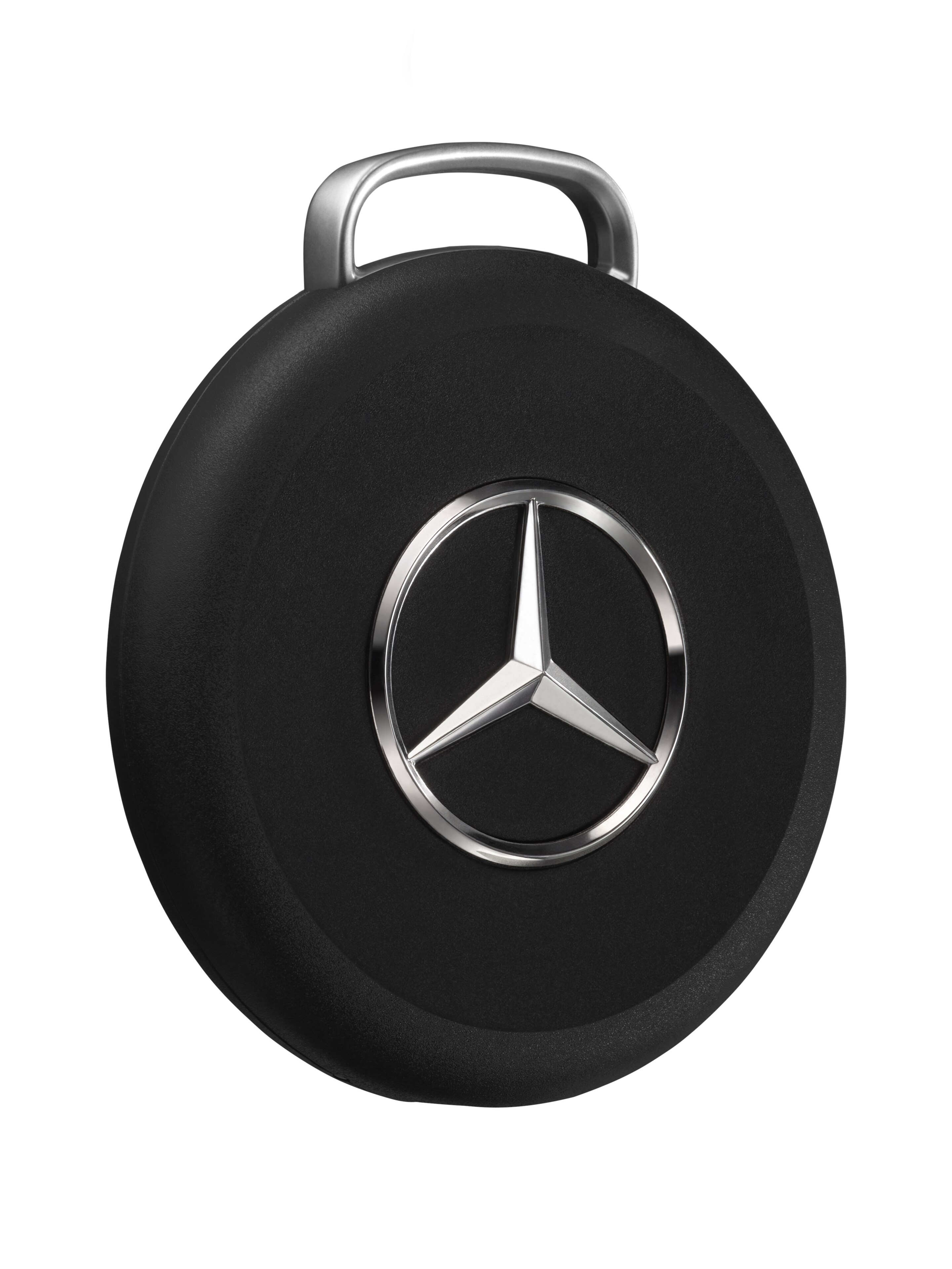 Mercedes-Benz, Chipolo loop tracking tag - noir / argenté, Matière plastique, galvanisé