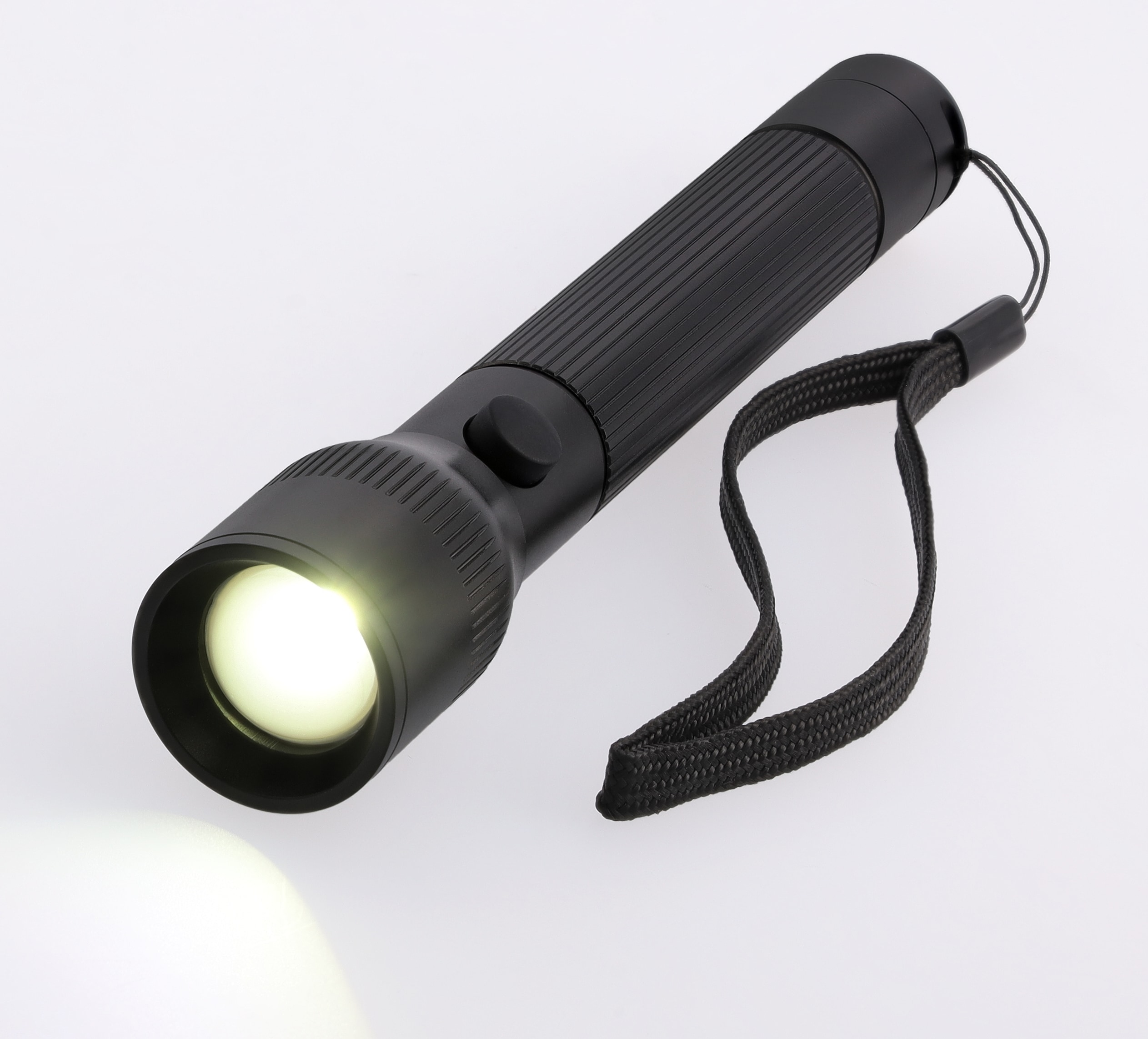 Lampe de poche à LED, petit - noir, Aluminium, Ansmann