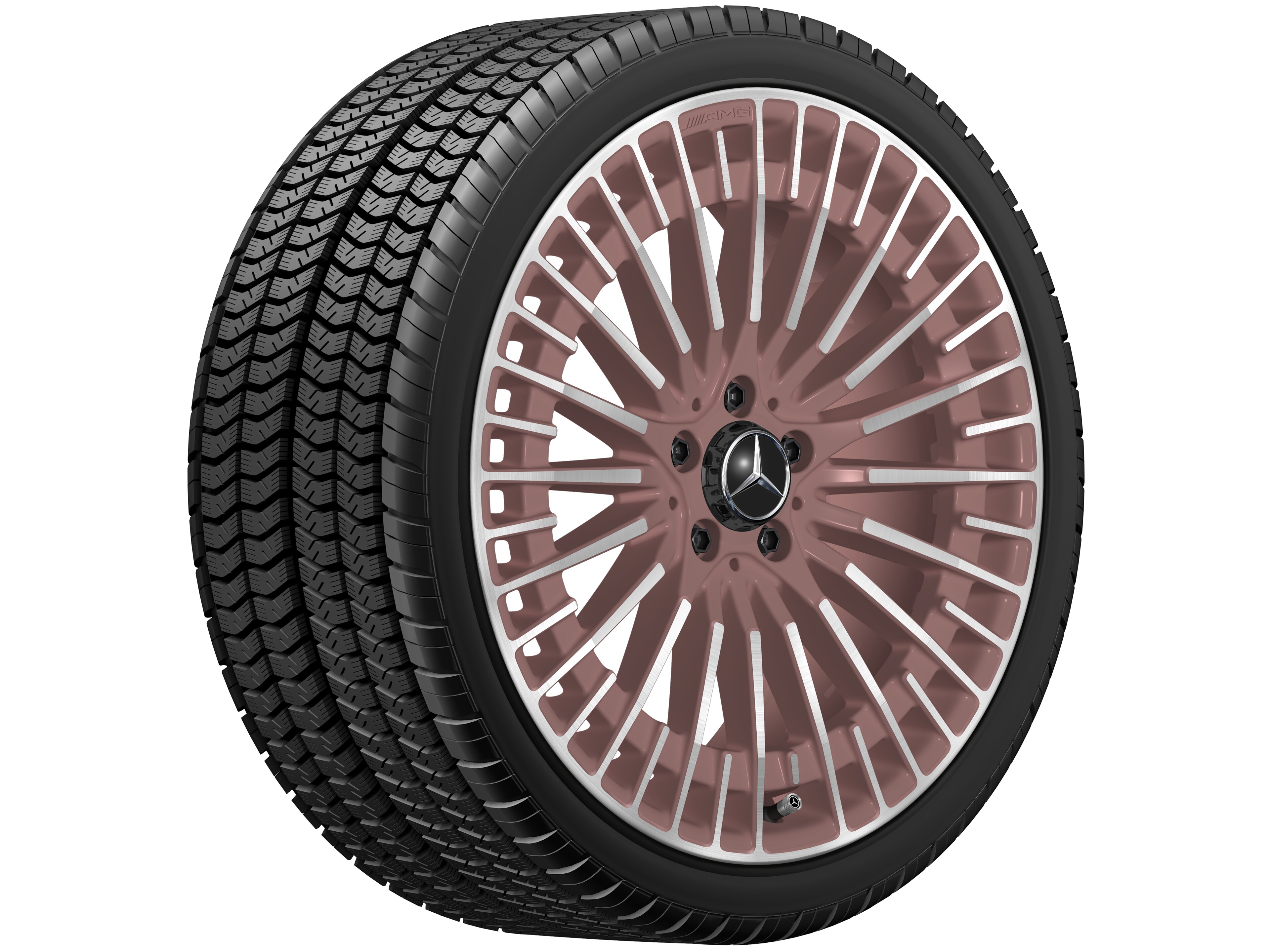 Jante AMG multibranches, 50,8 cm (20 pouces) - 8,5 J x 20 ET 50,5, cuivre