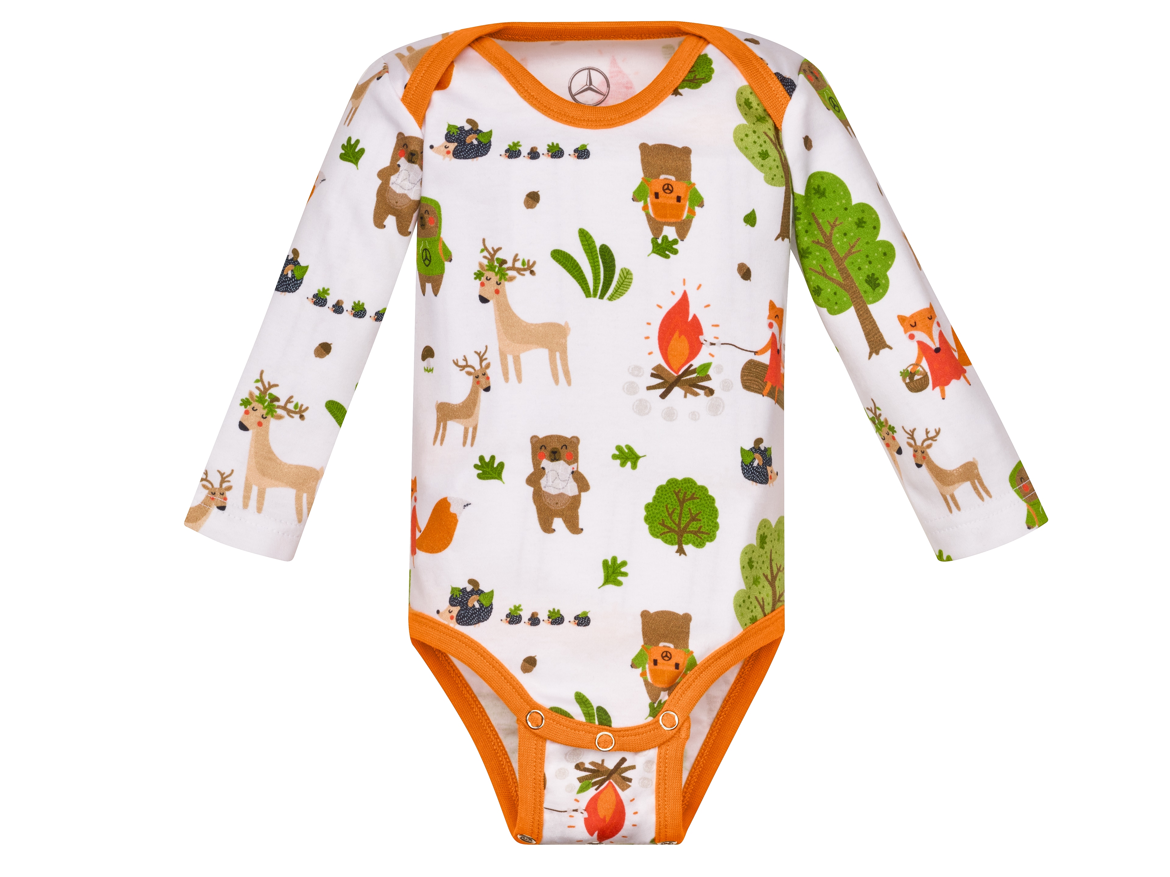 Body pour bébé - blanc / multicolore, 80:86