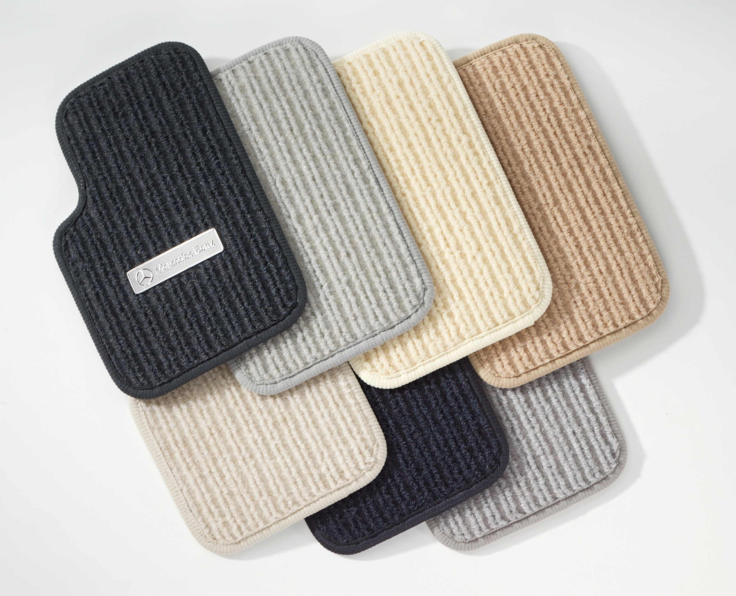 Tapis en velours CLASSIC, Kit, 4 pièces