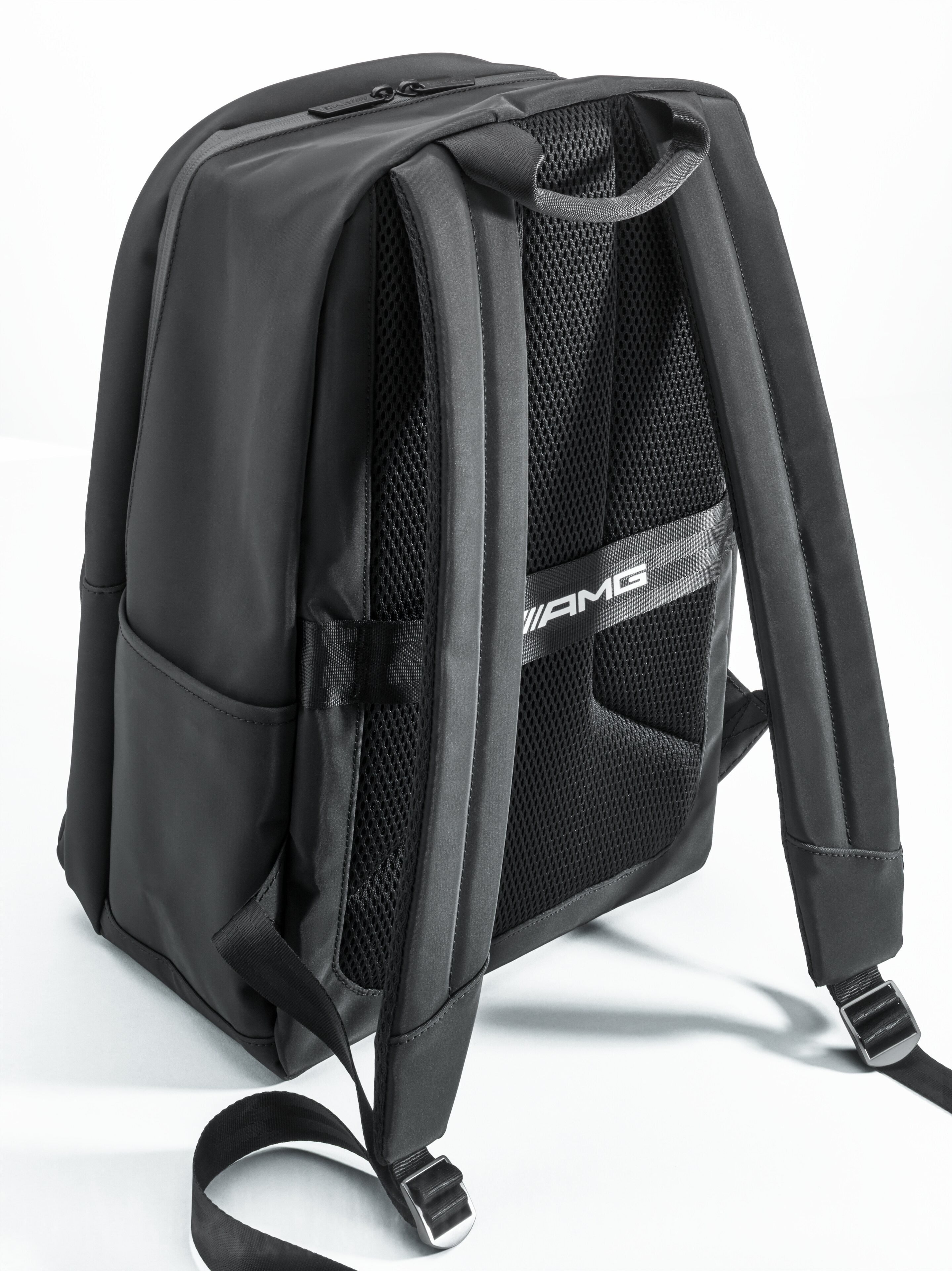 Sac à dos AMG - noir, PVC / Polyester / Polyester