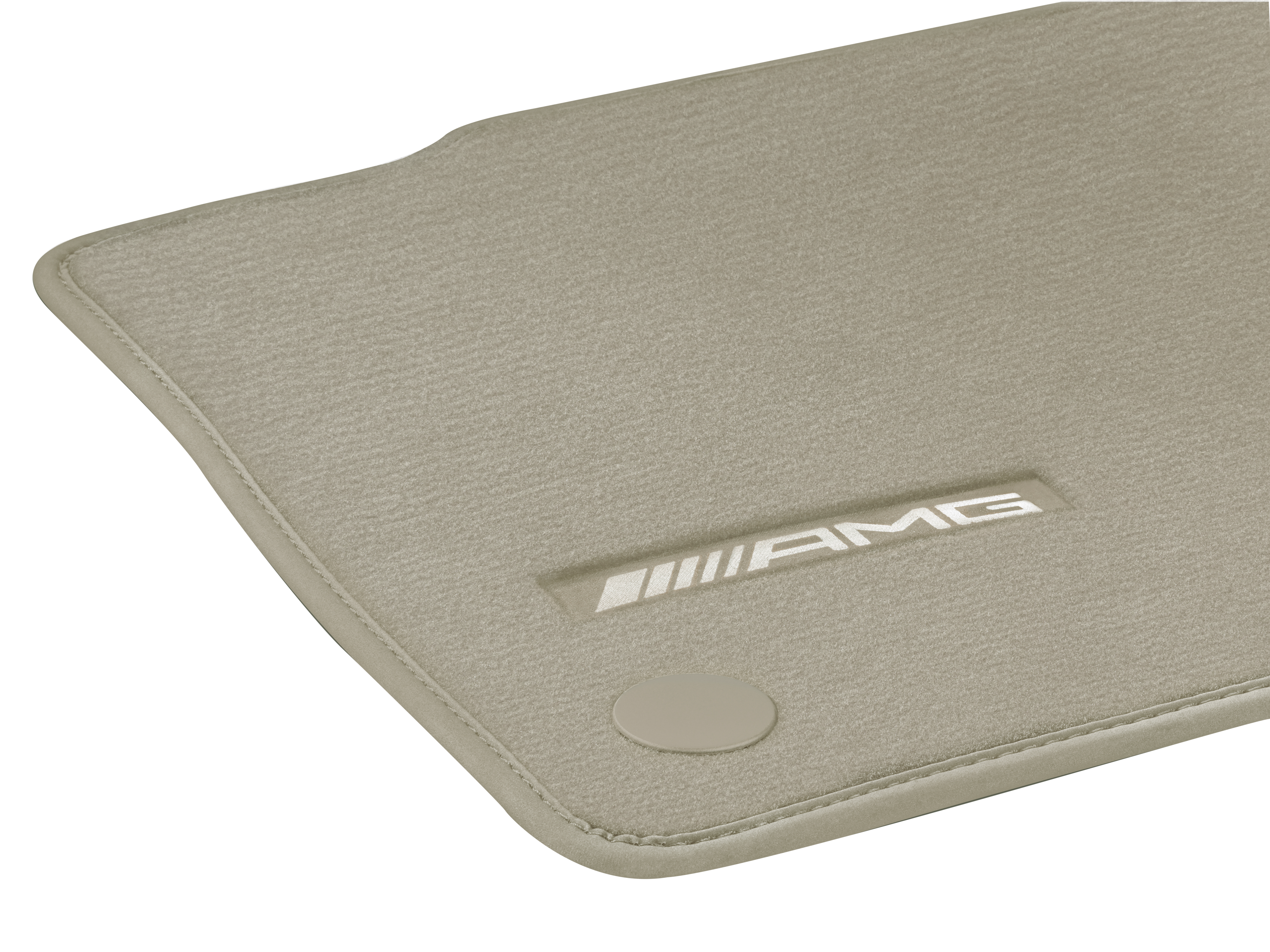 Tapis en velours AMG, Kit, 4 pièces, avec logo web AMG - LL