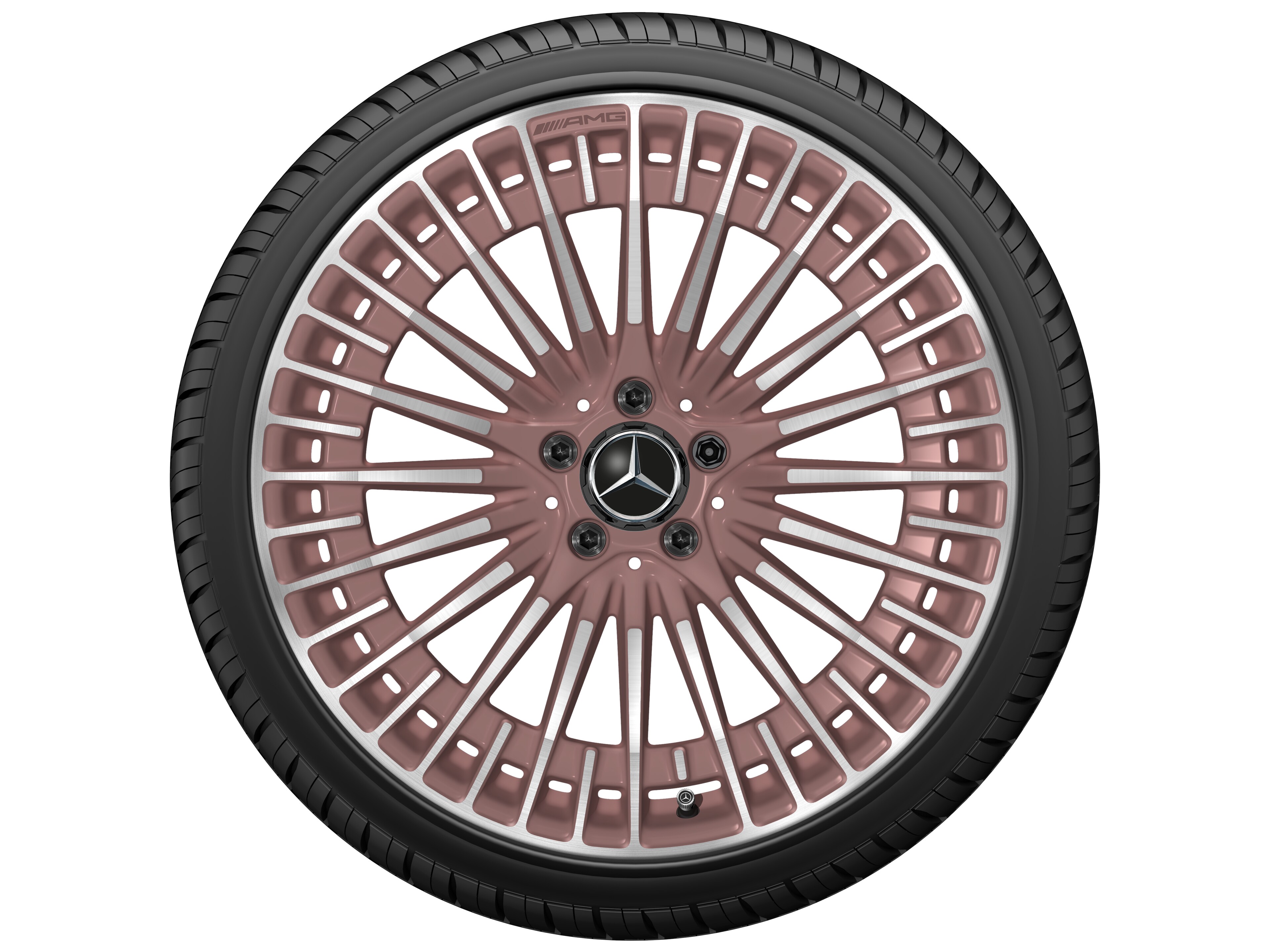 Jante AMG multibranches, 50,8 cm (20 pouces) - 8,5 J x 20 ET 50,5, cuivre
