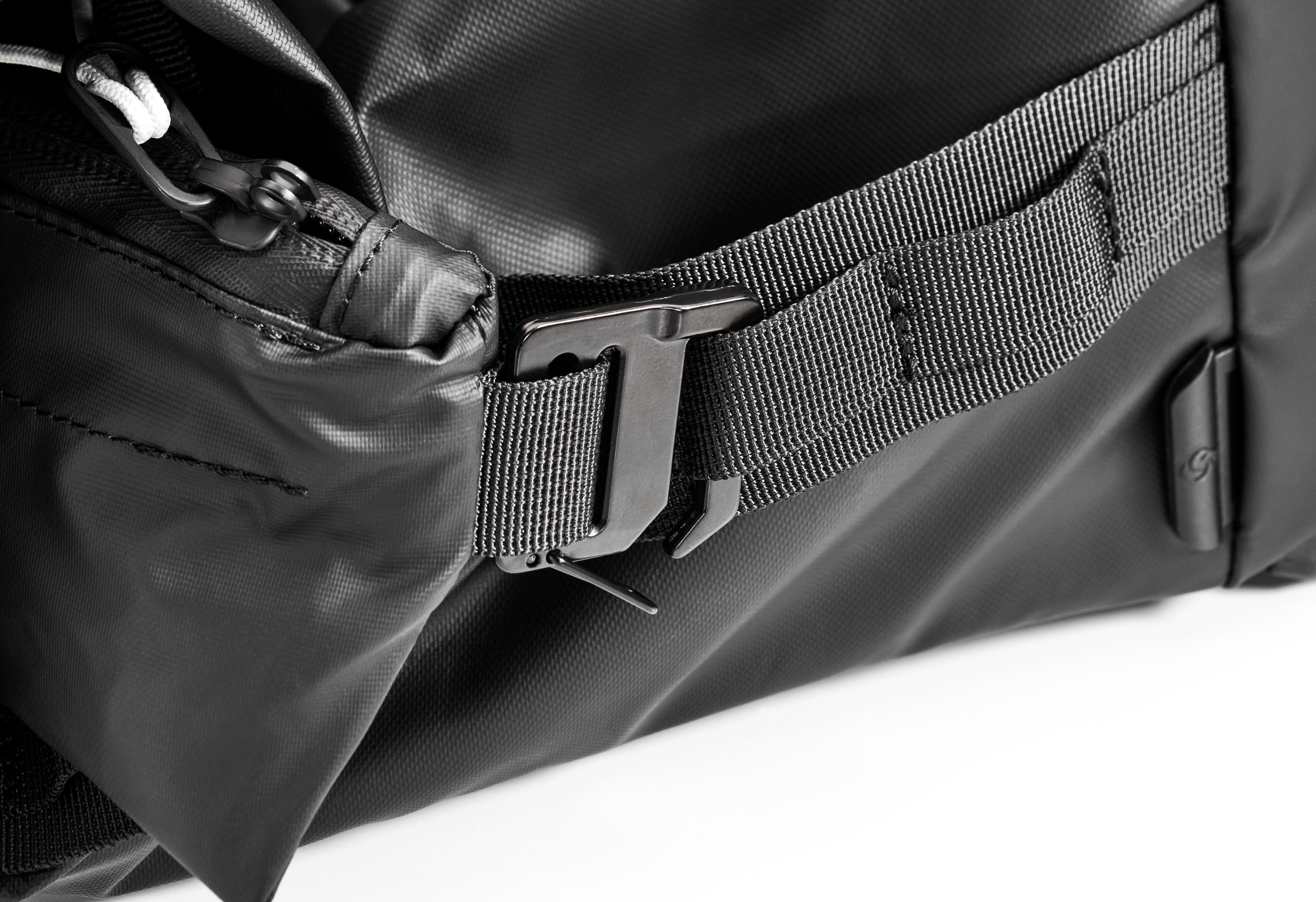 Sac trolley, pliable - noir, Polyamide (recyclé) / Polyester, Samsonite