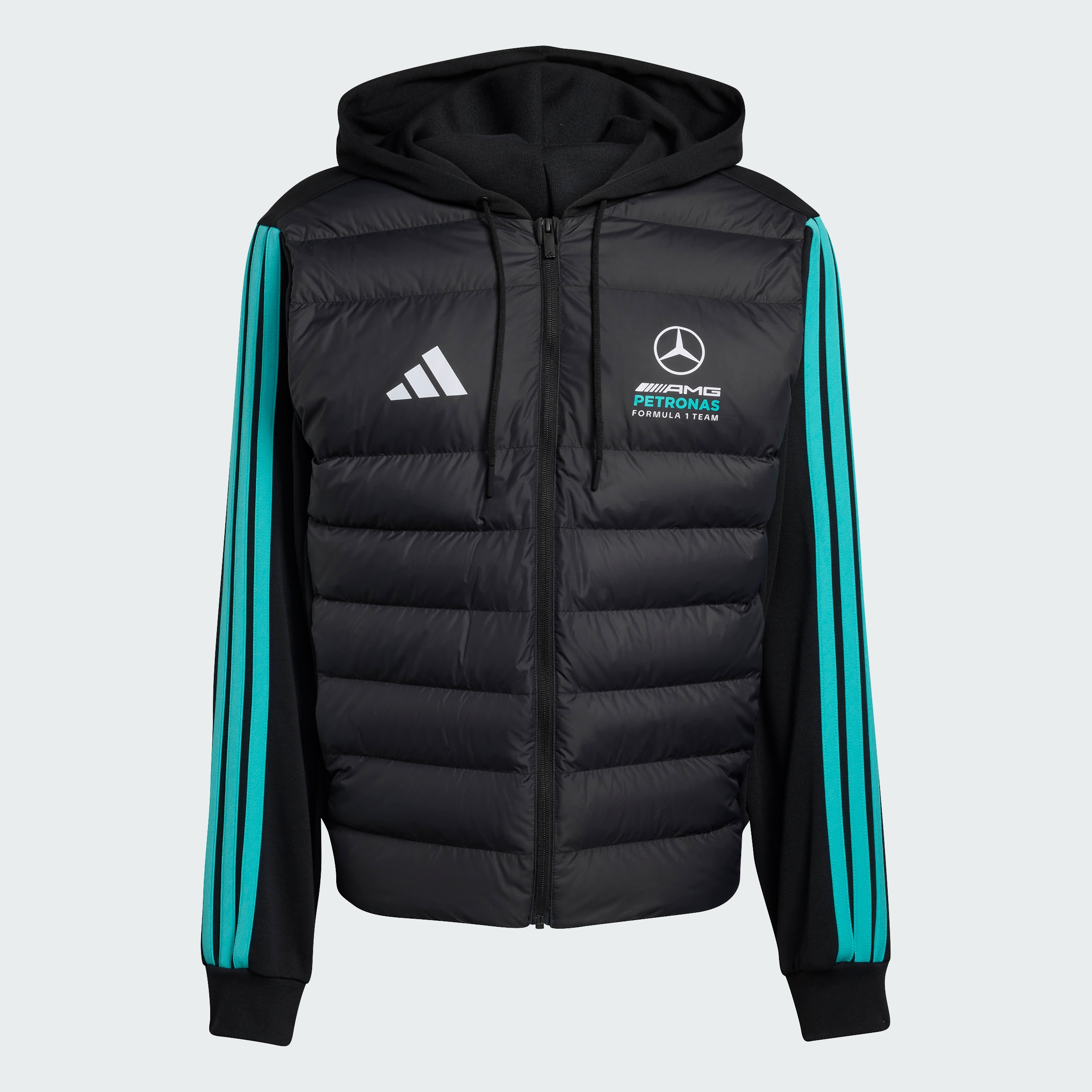 Veste hybride homme, Mercedes-AMG F1 - noir, XL