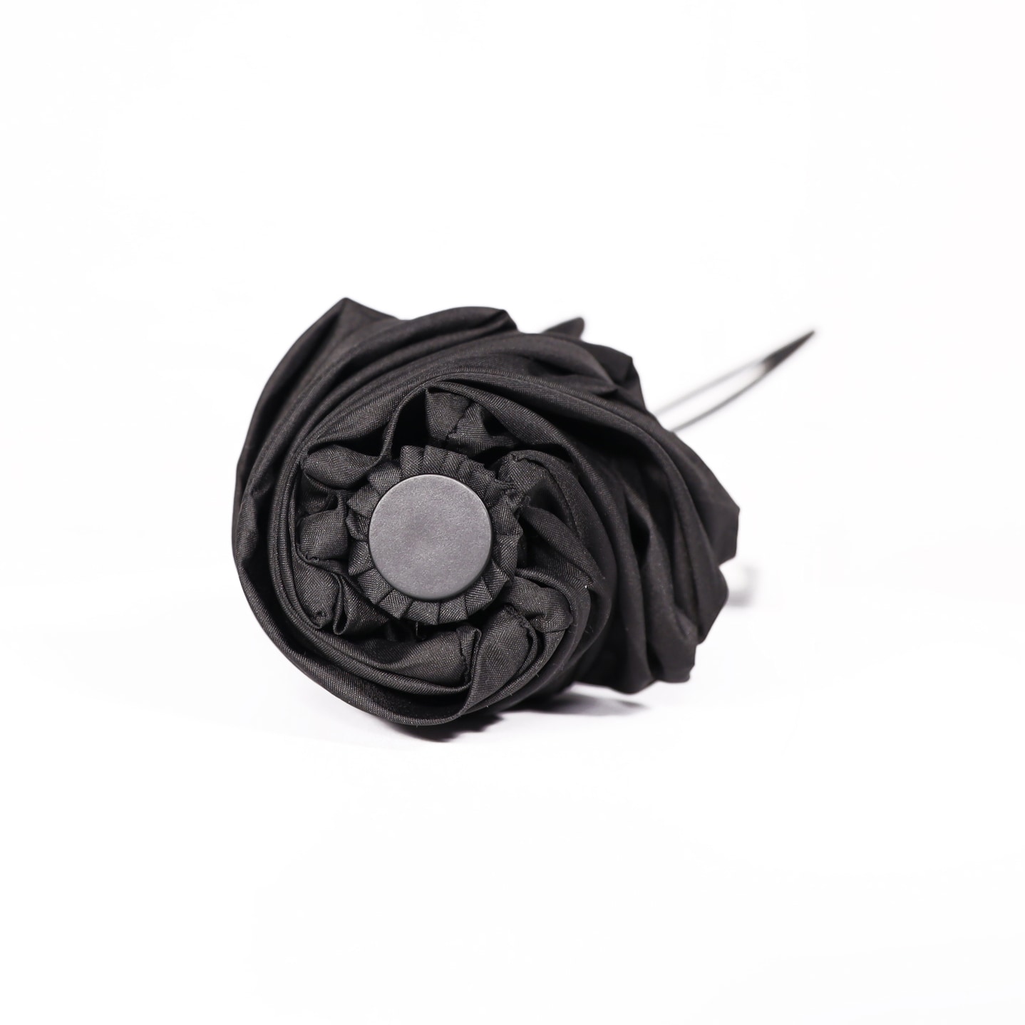 Parapluie de poche - noir, Acier / Matière plastique / Polyester (recyclé)
