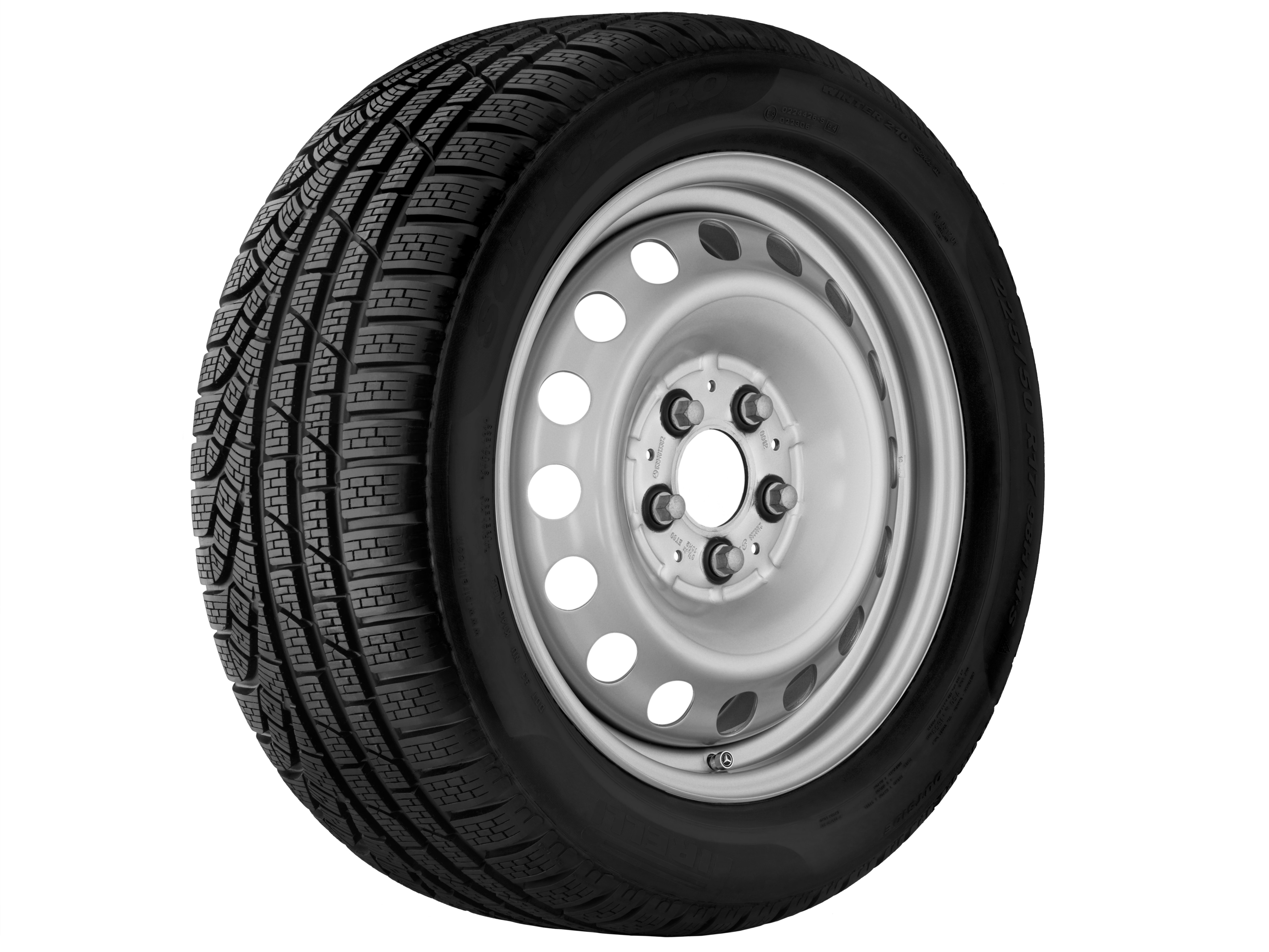 Jante acier - 205/60 R16 XL 96T, 6 J x 16 ET 38