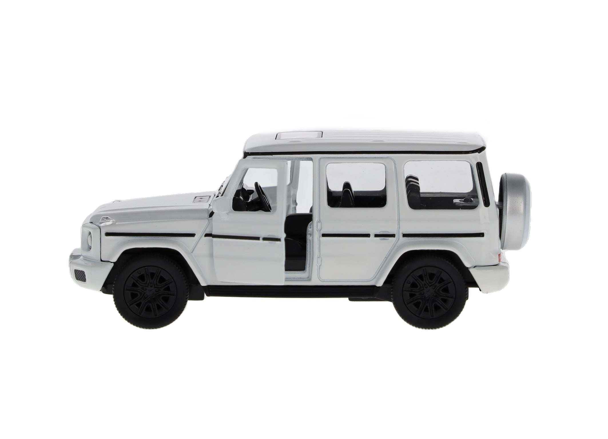 G-Class, Véhicules tout-terrain, W465, Véhicule à friction - blanc polaire, Heinrich Bauer, 1:43