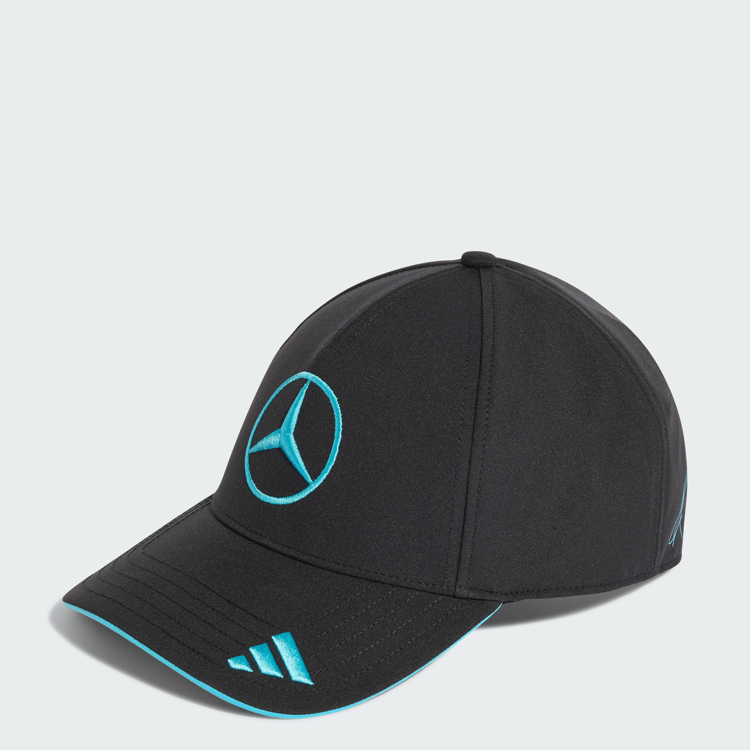 Casquette, George Russell, Mercedes-AMG F1 - noir, Polyester (recyclé)