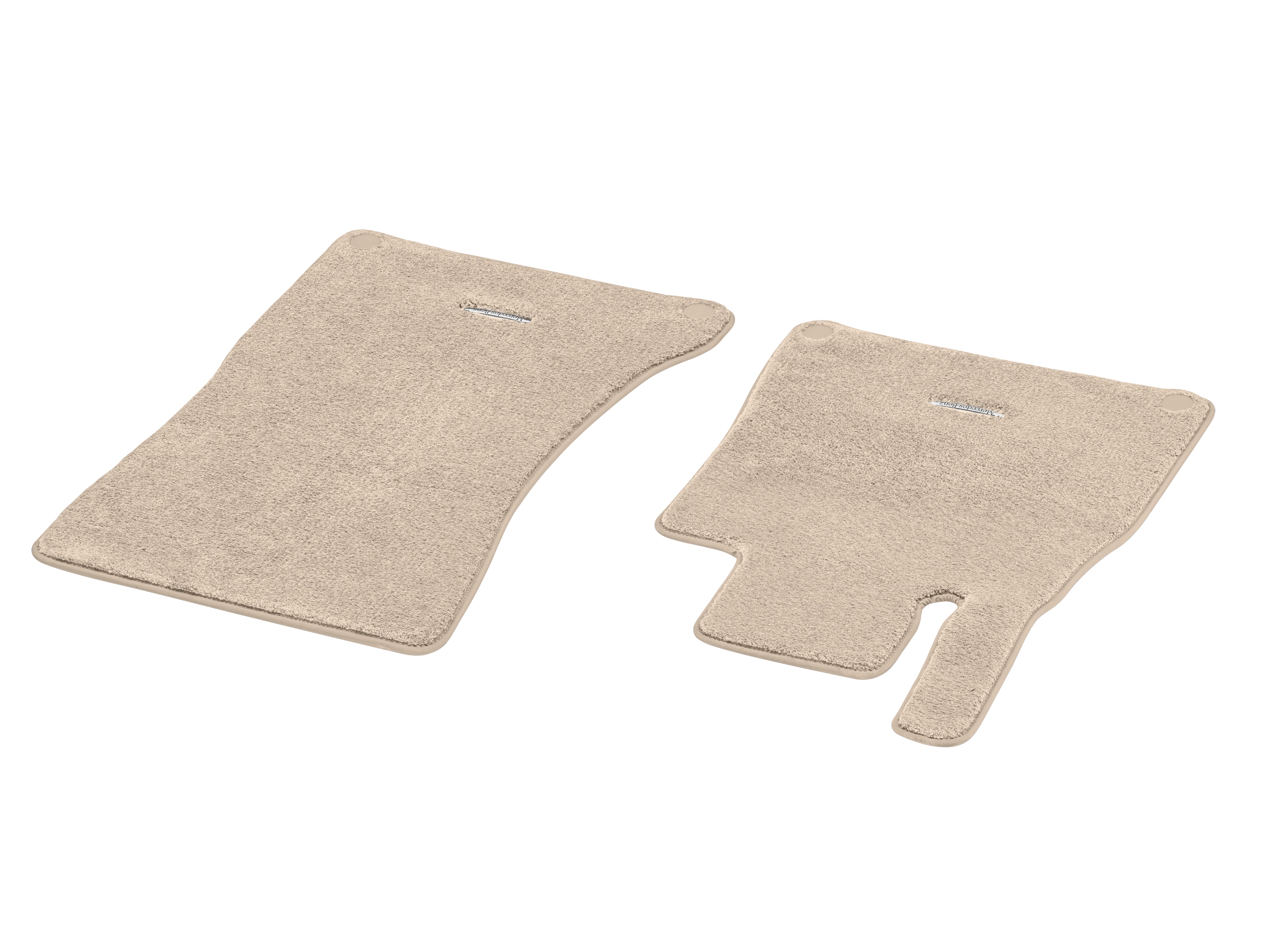Tapis en velours EXCLUSIF, Tapis de sol conducteur / passager avant, 2 pièces