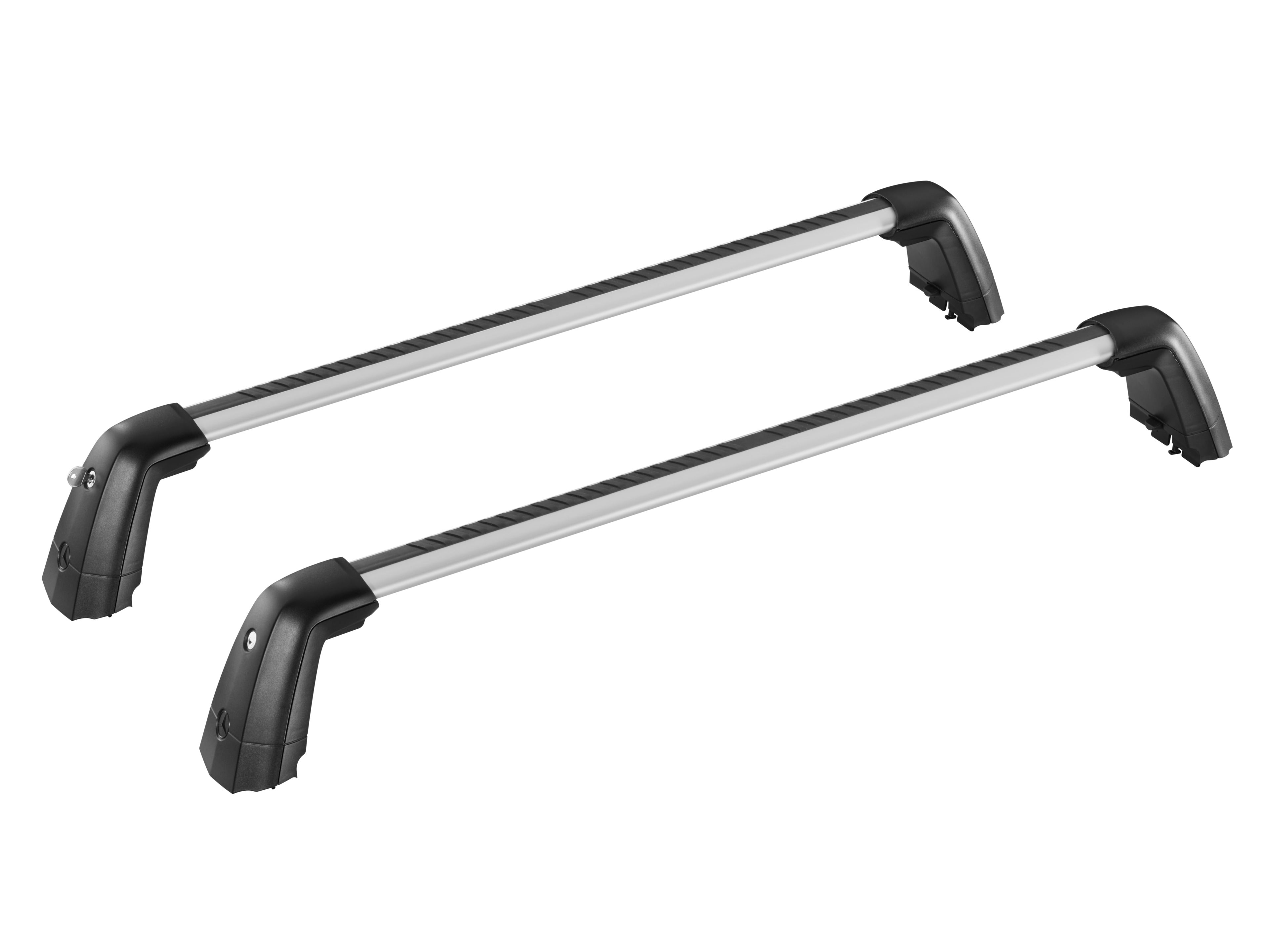 Élément porteur de base - Aluminium / Acier / Matière plastique, argenté / noir