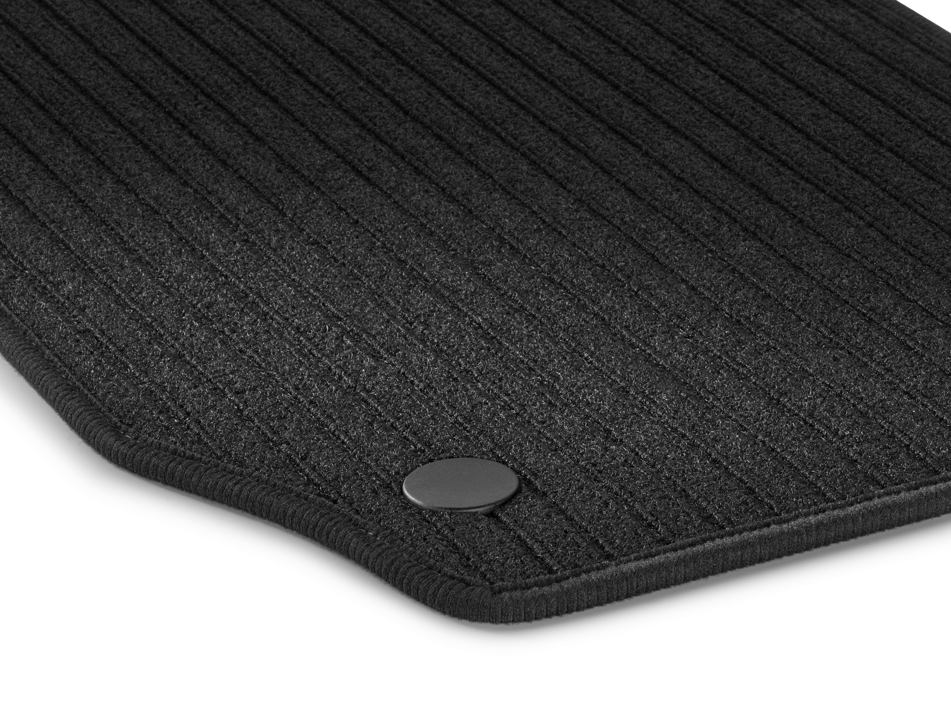 Tapis en reps CLASSIC, Kit, 4 pièces - LL, noir