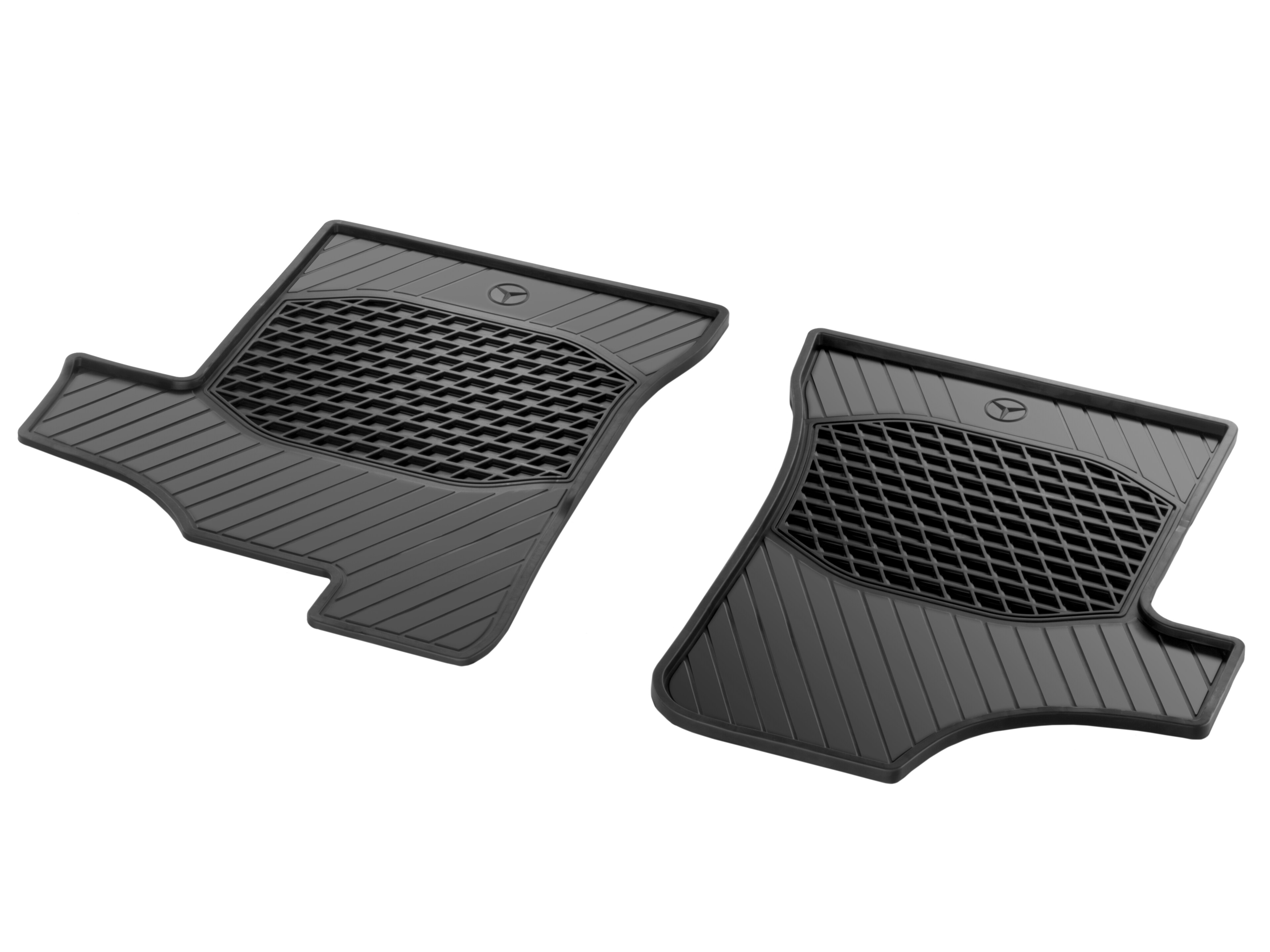 Tapis toutes saisons, Tapis de sol conducteur et passager avant, 2 pièces - RL, noir