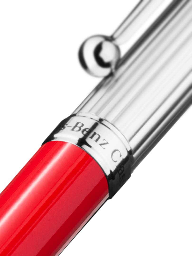 Stylo-bille - rouge, Métal