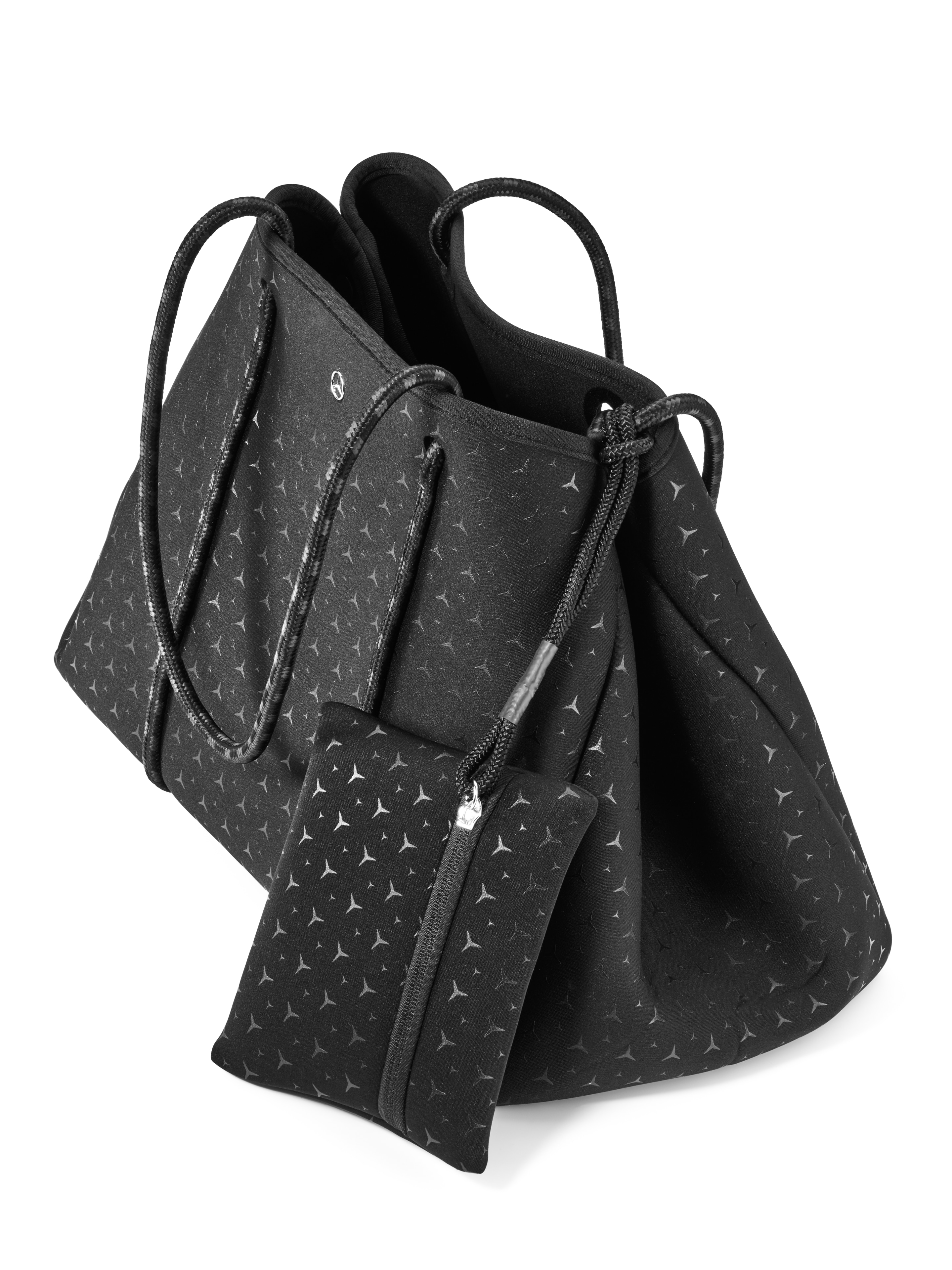 Sac shopping - noir, Polyester