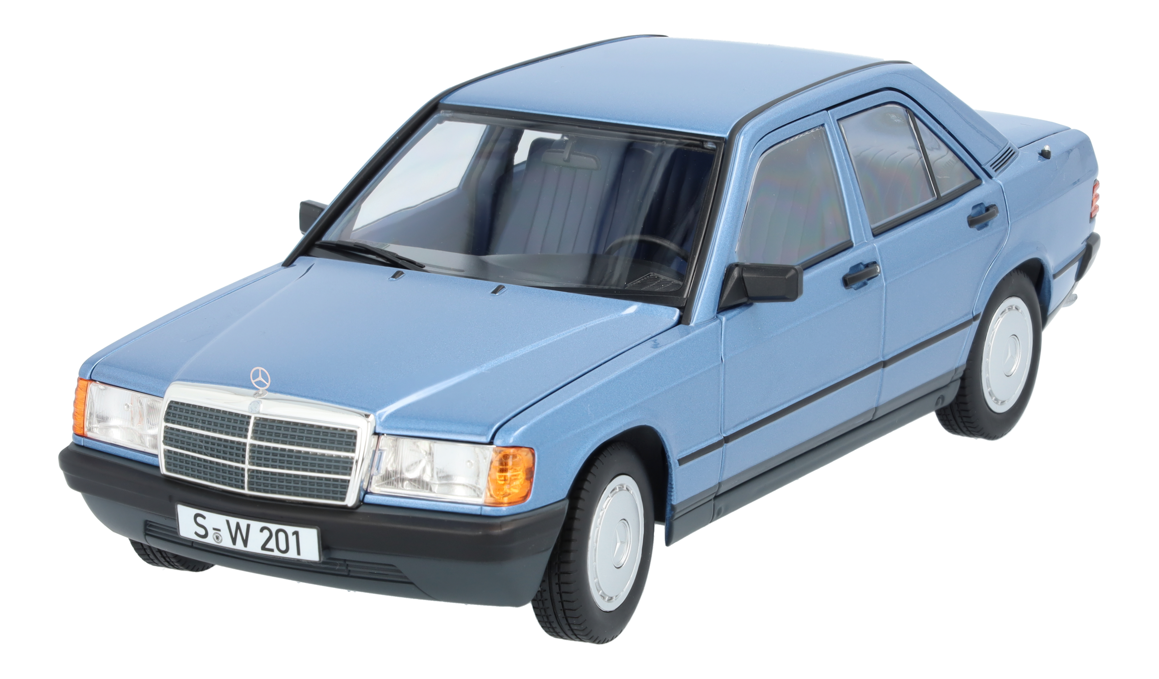 190 E W 201 (1982-1988) - bleu horizon, Norev, 1:18