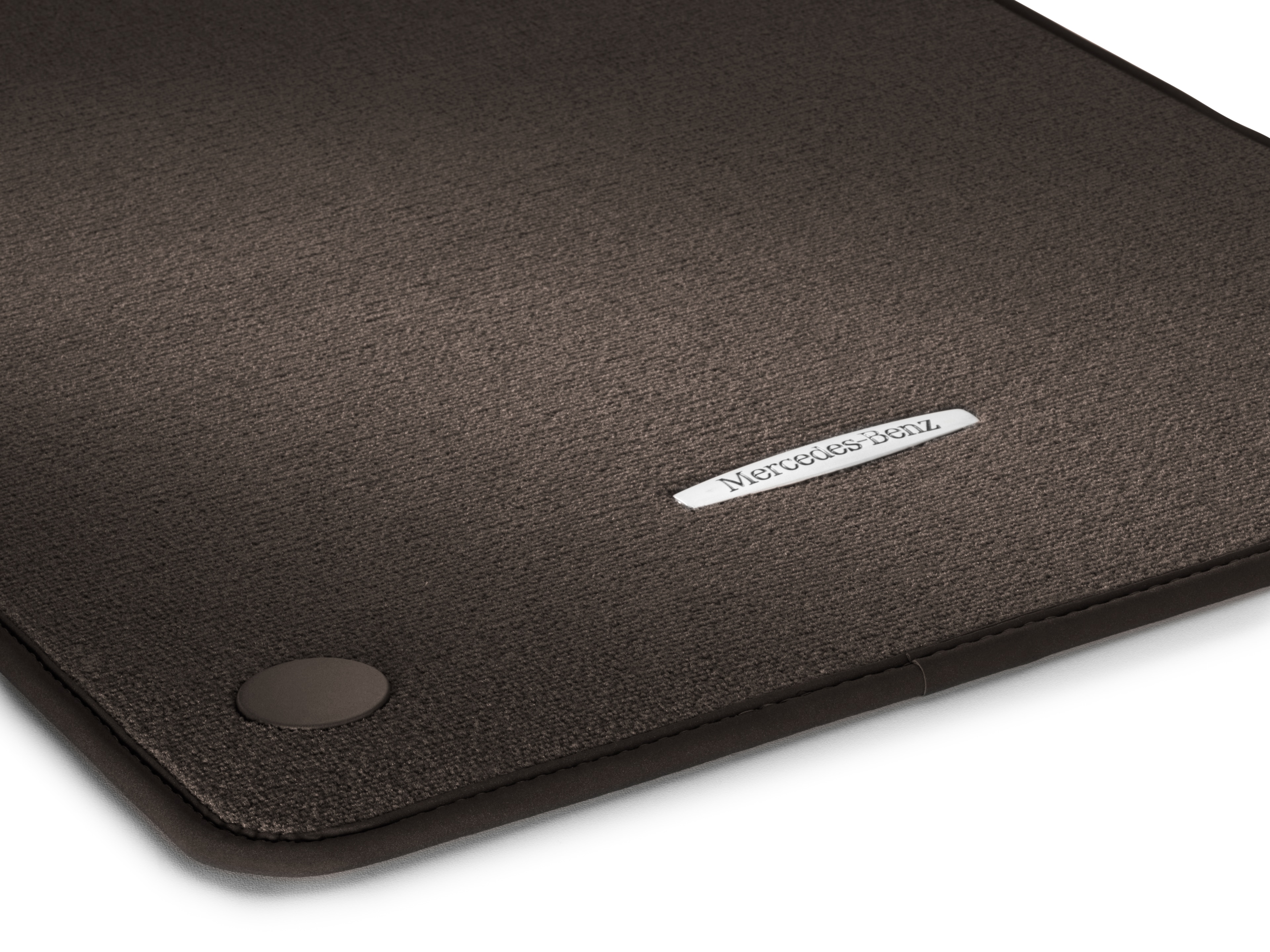 Tapis en velours CLASSIC, Kit, 4 pièces - LL, marron moka