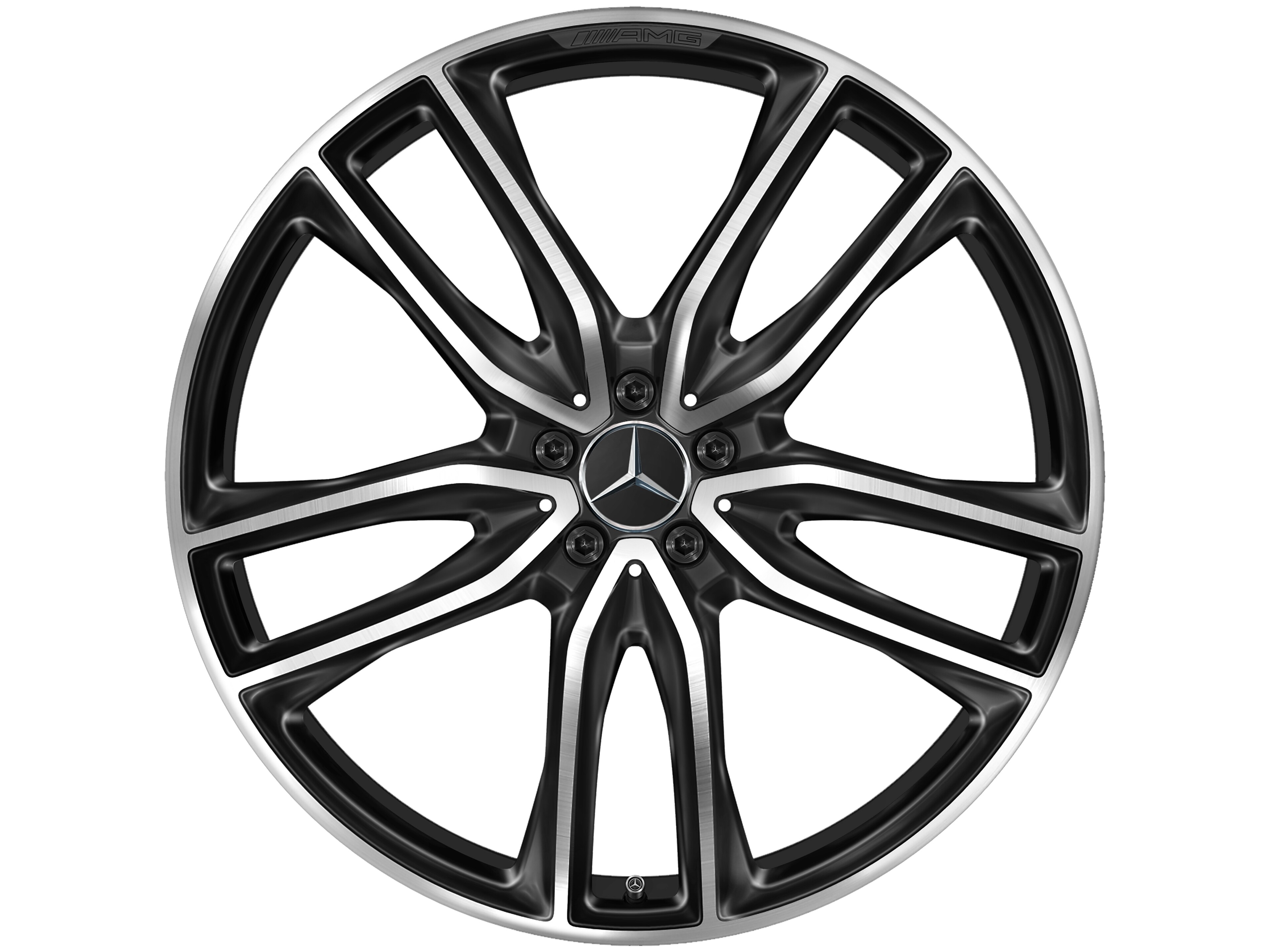 Jante AMG à 5 doubles branches, 58,4 cm (23 pouces)
