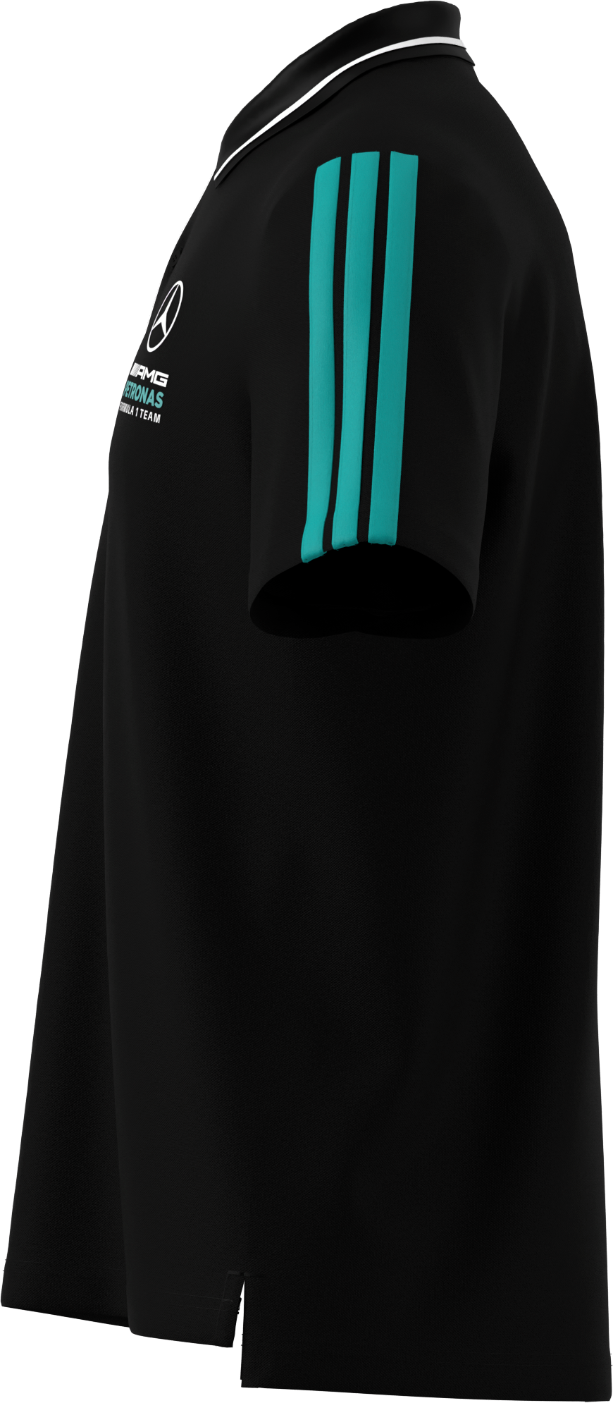 Polo homme, Mercedes-AMG F1 - noir, XXL
