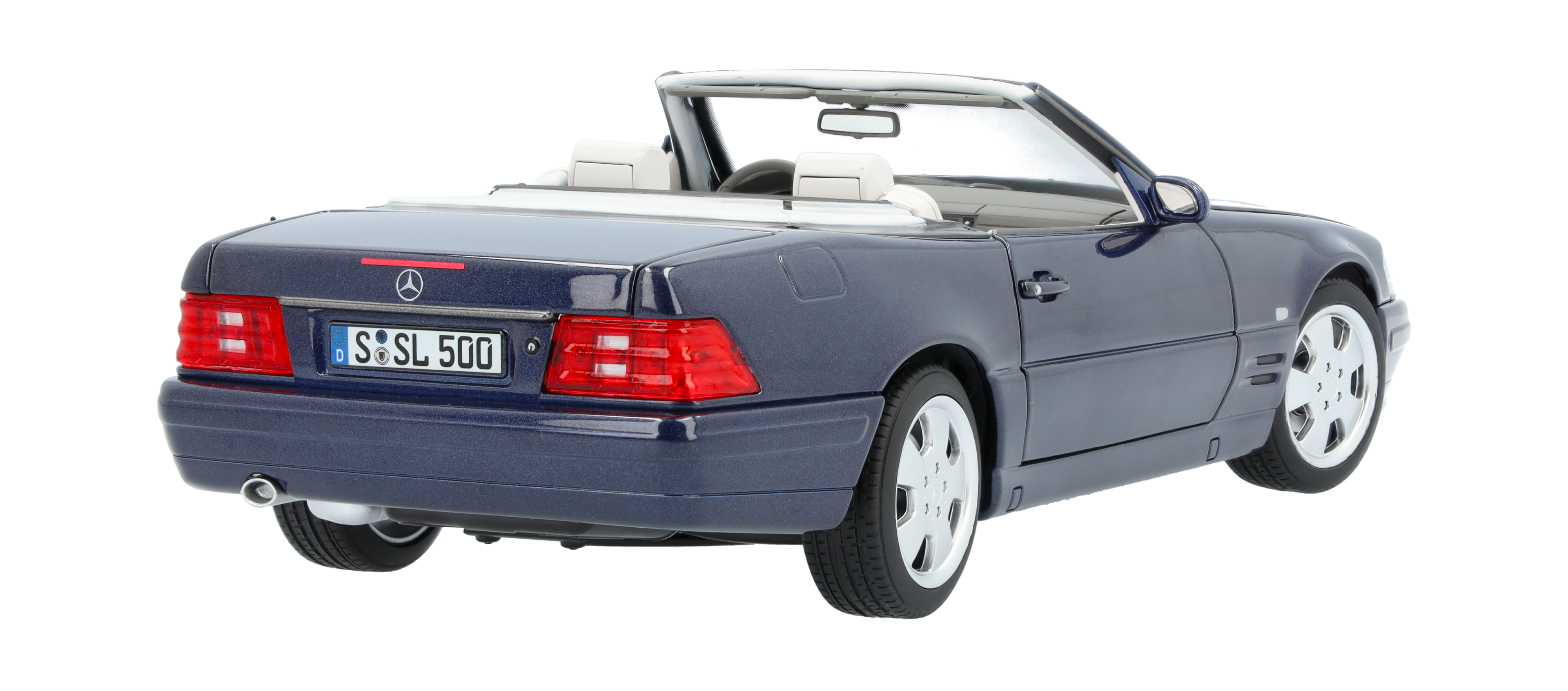 SL 500 R129, (1998-2001) - bleu azur, Norev, 1:18