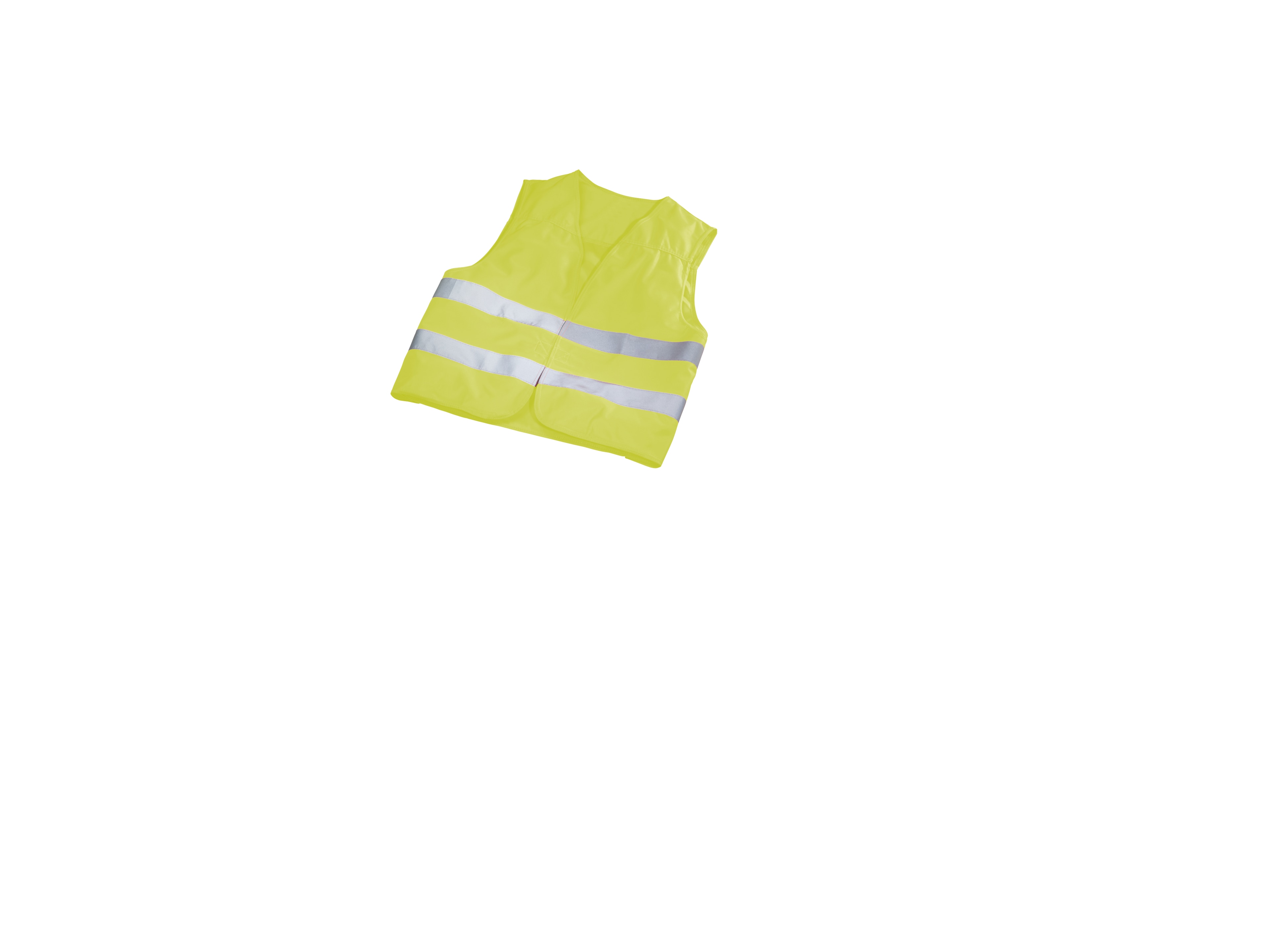 Gilet de sécurité, compact, États-Unis/CAN - jaune, Polyester, LL/RL