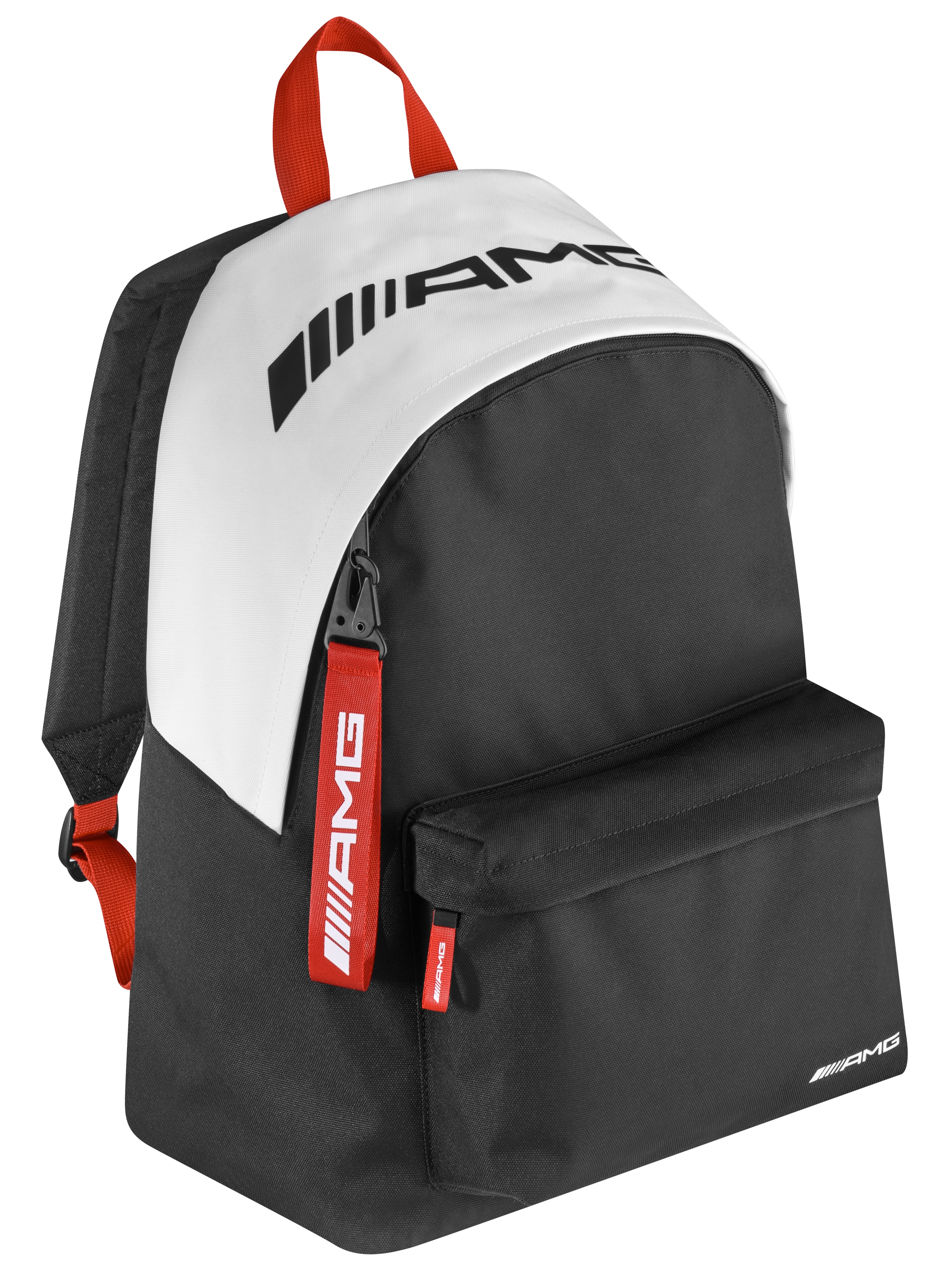 Sac à dos AMG - noir / blanc / rouge, Polyester