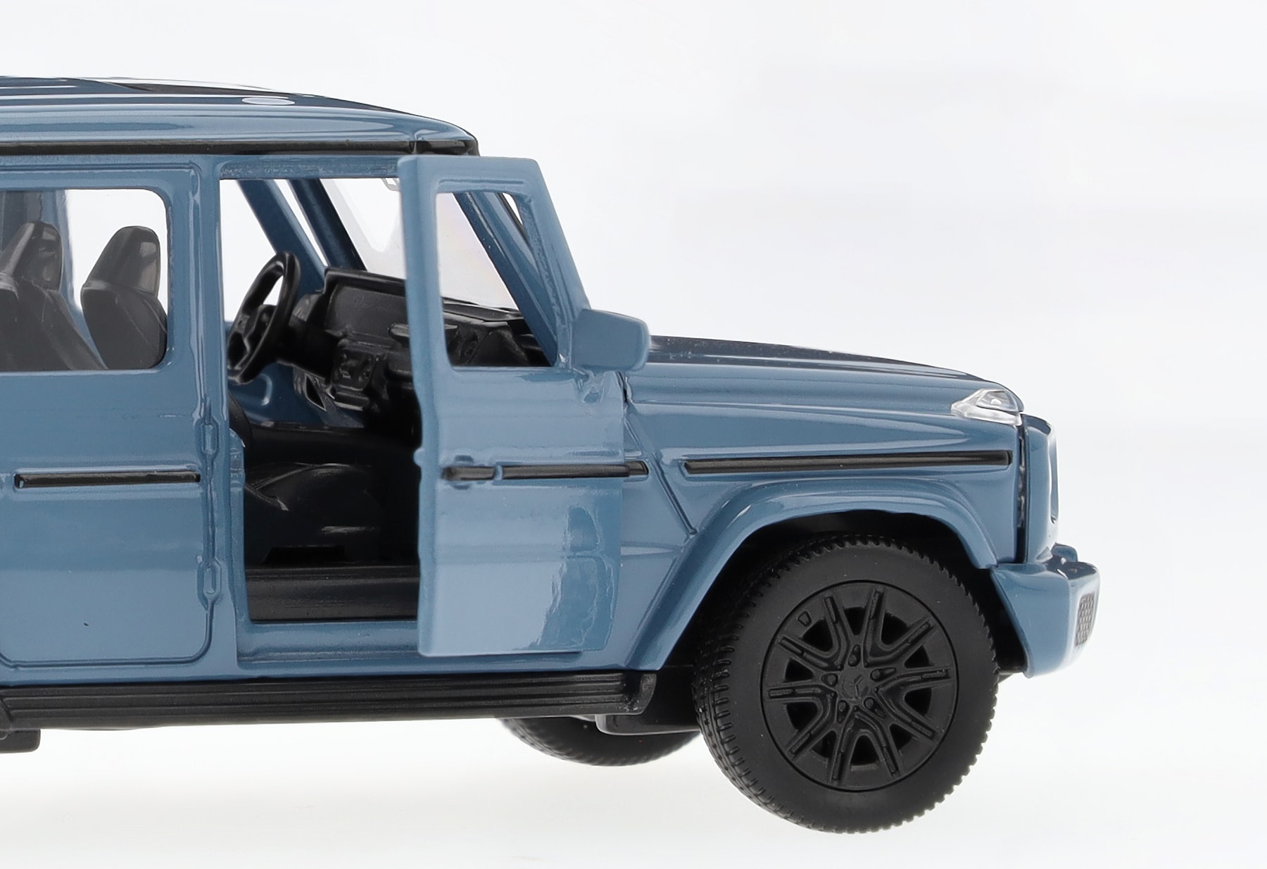 G-Class, Véhicules tout-terrain, W465, Véhicule à friction - MANUFAKTUR bleu vintage uni, Heinrich Bauer, 1:43