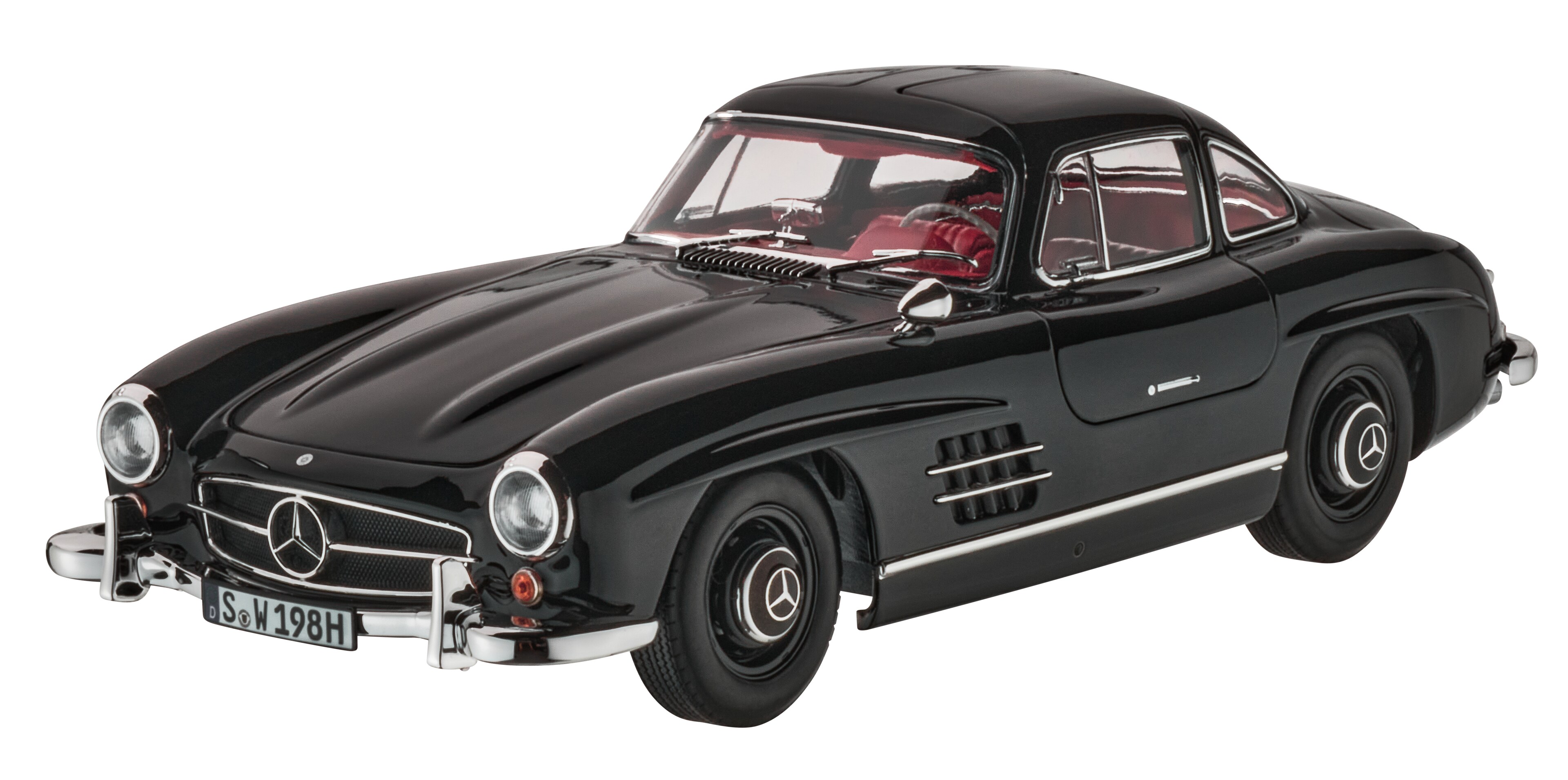 300 SL coupé (1954-1963) W 198 - noir, Norev, 1:18